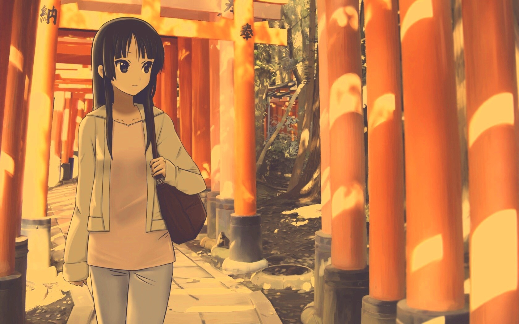 Акияма Мио обои