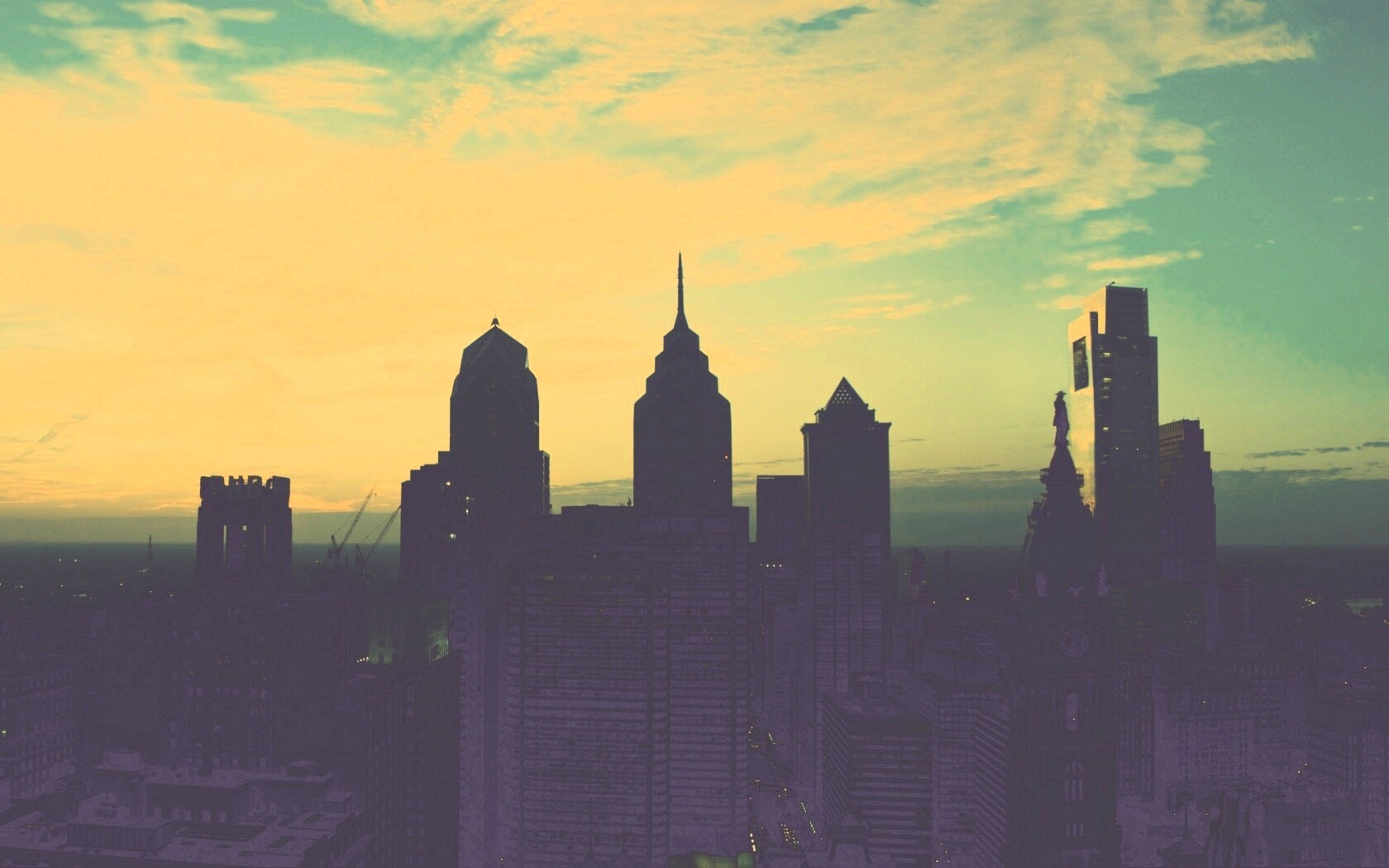 Небоскрёбы Филадельфии обои