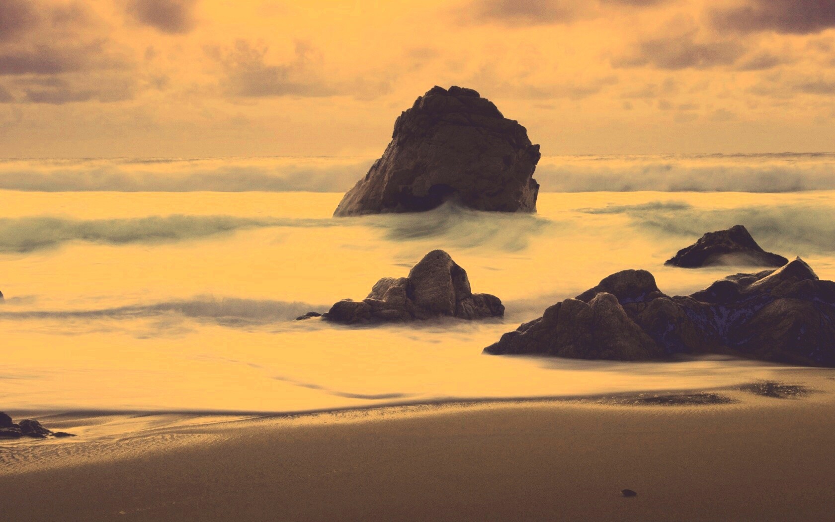 Морской прибой обои