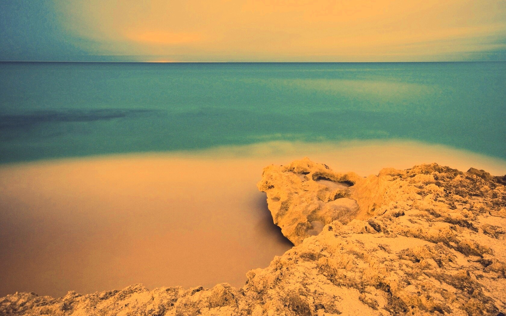 Голубая лагуна обои