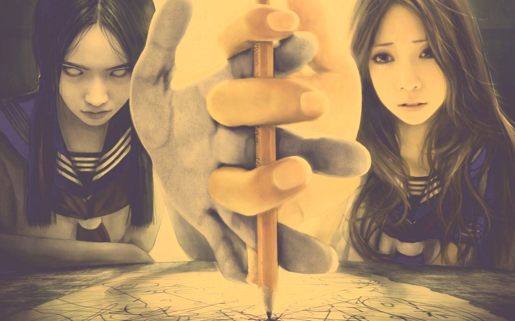 Добро и зло обои