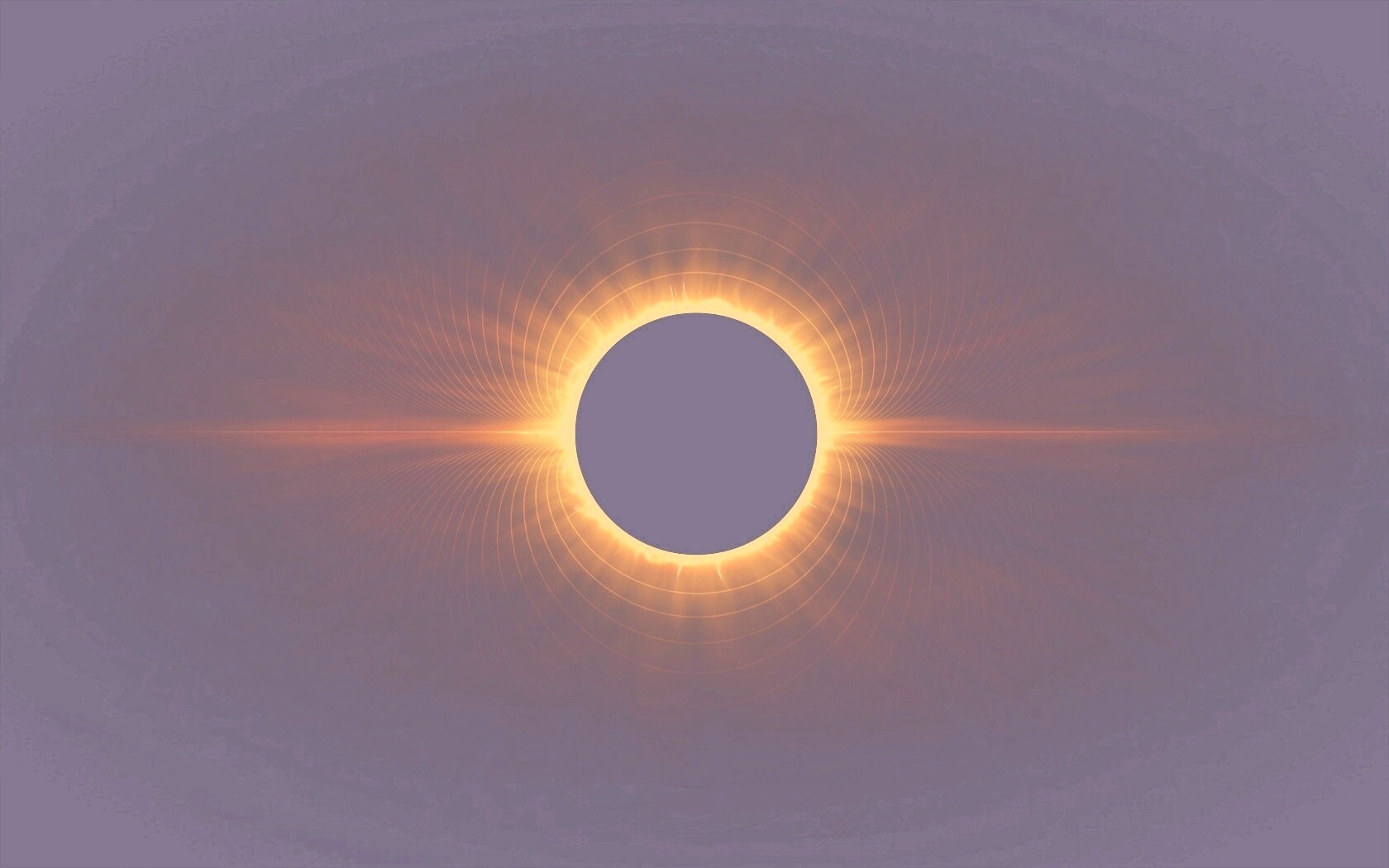 Солнецное затмение обои