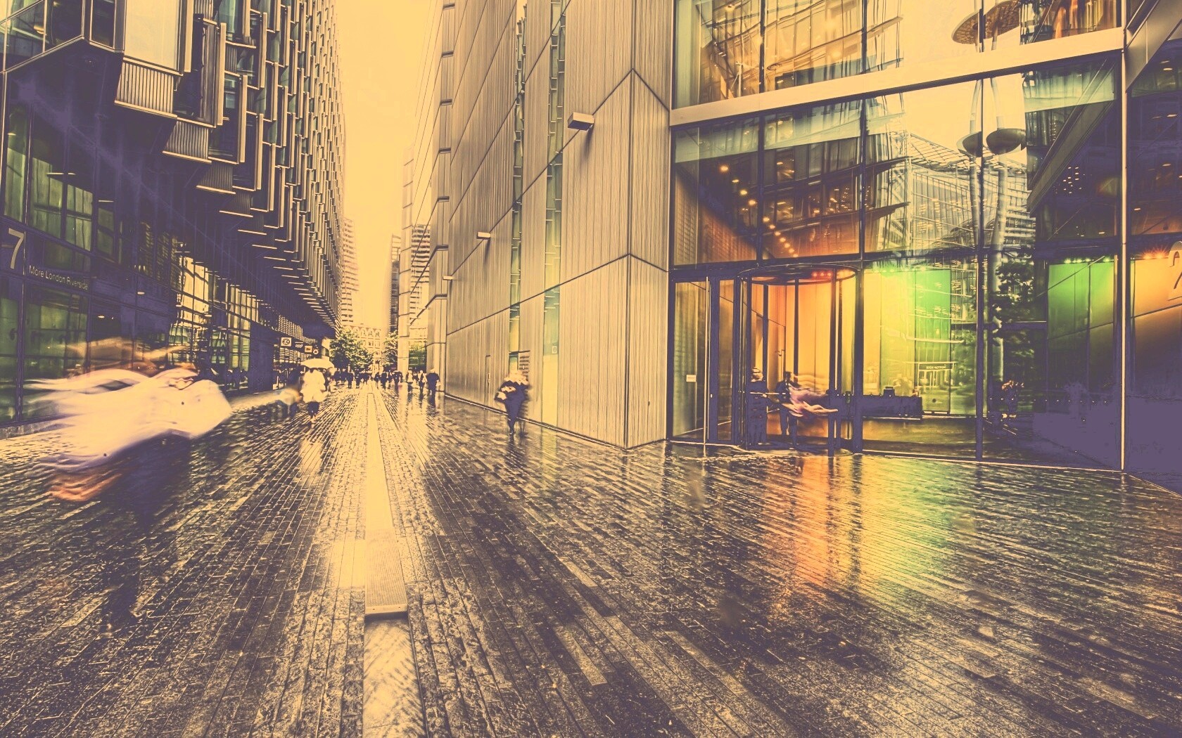 Улица в Англии обои