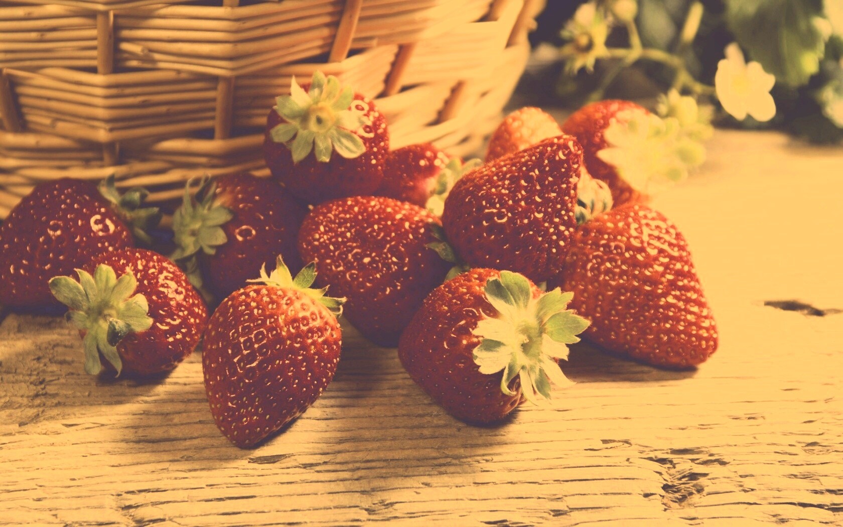 Клубничка обои