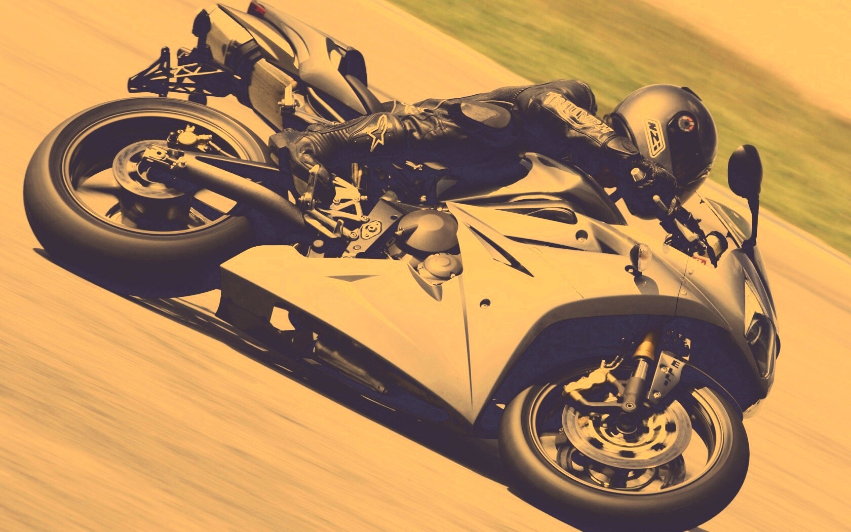 Мотогонка обои