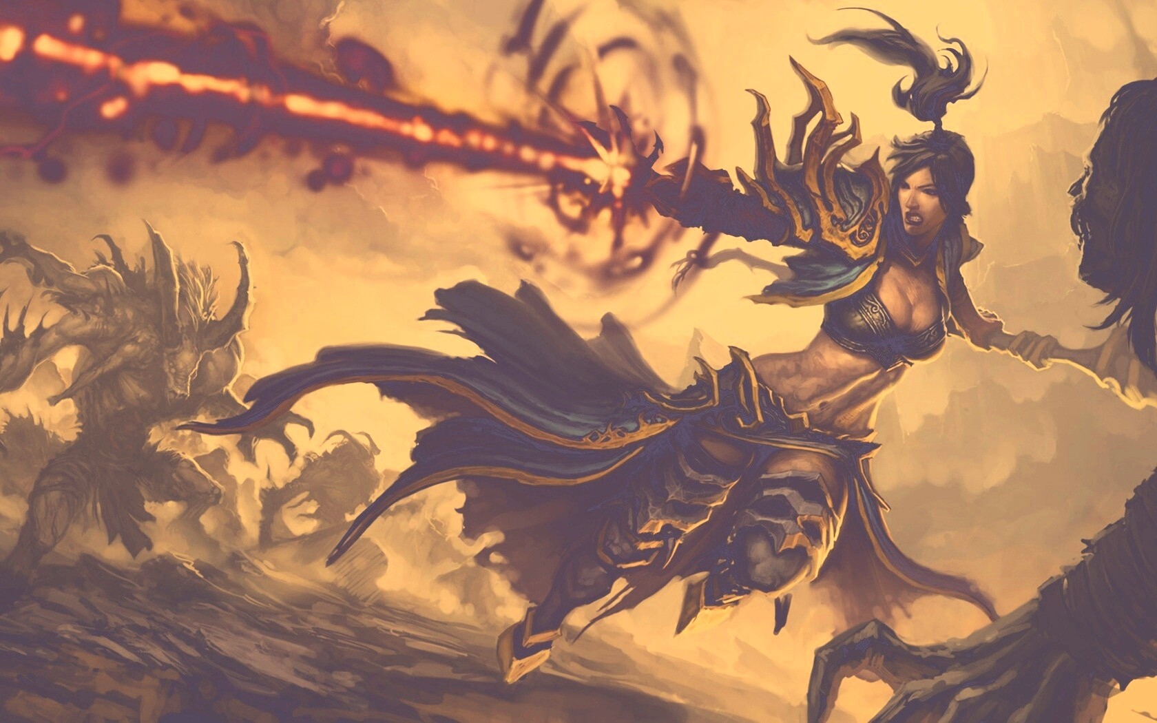 Чародей из Diablo 3 обои