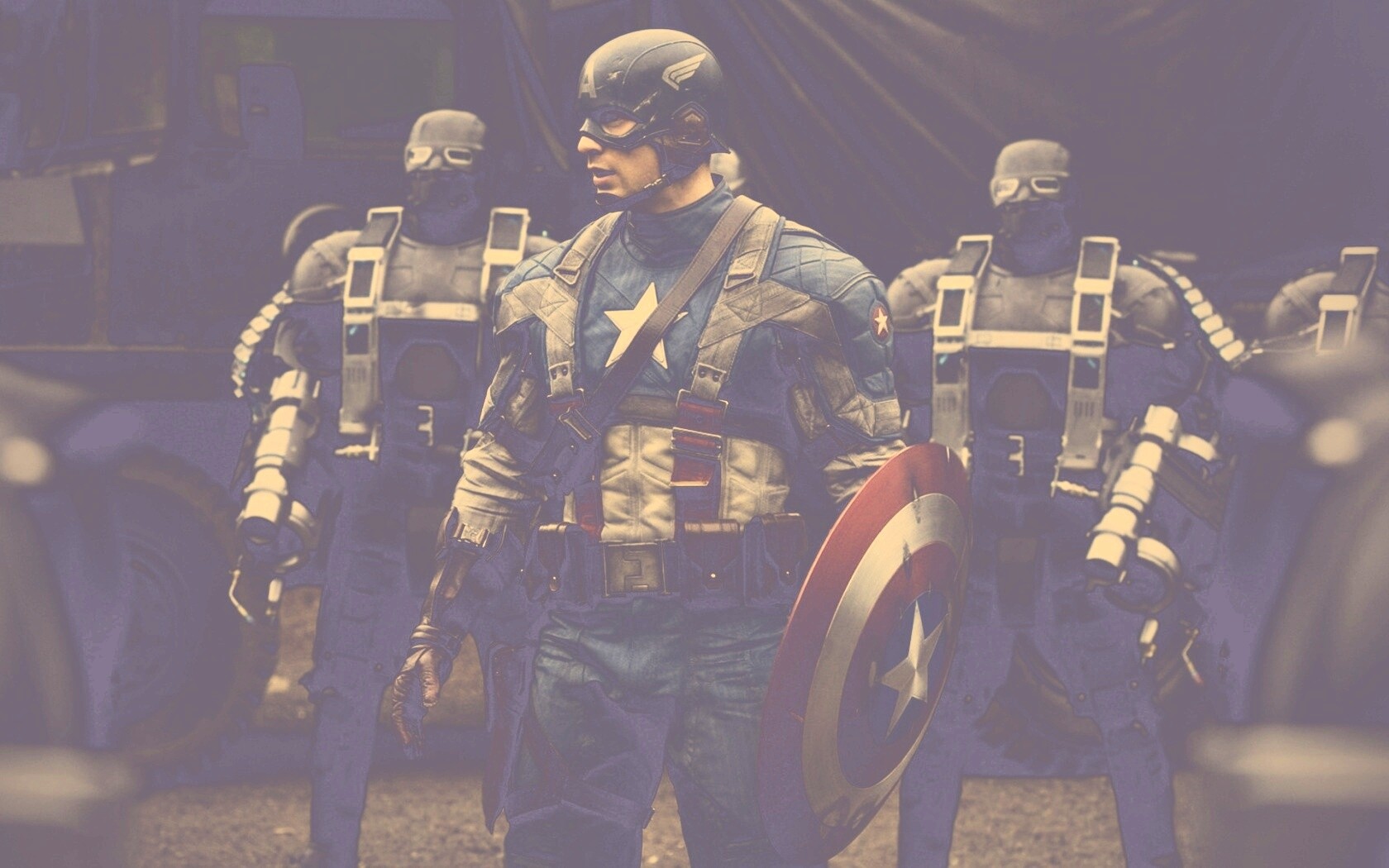 Капитан Америка обои