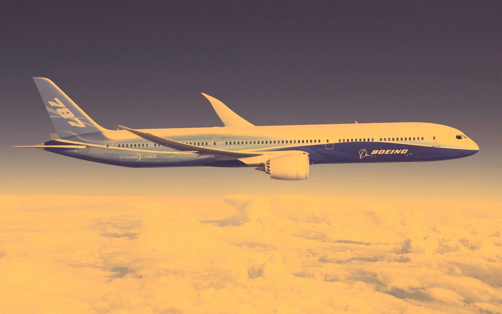 Боигн 787 обои