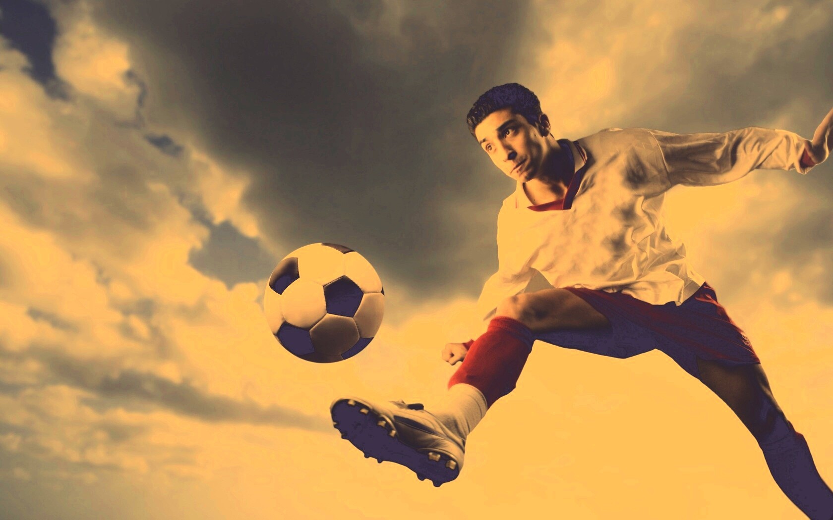 Футболист обои