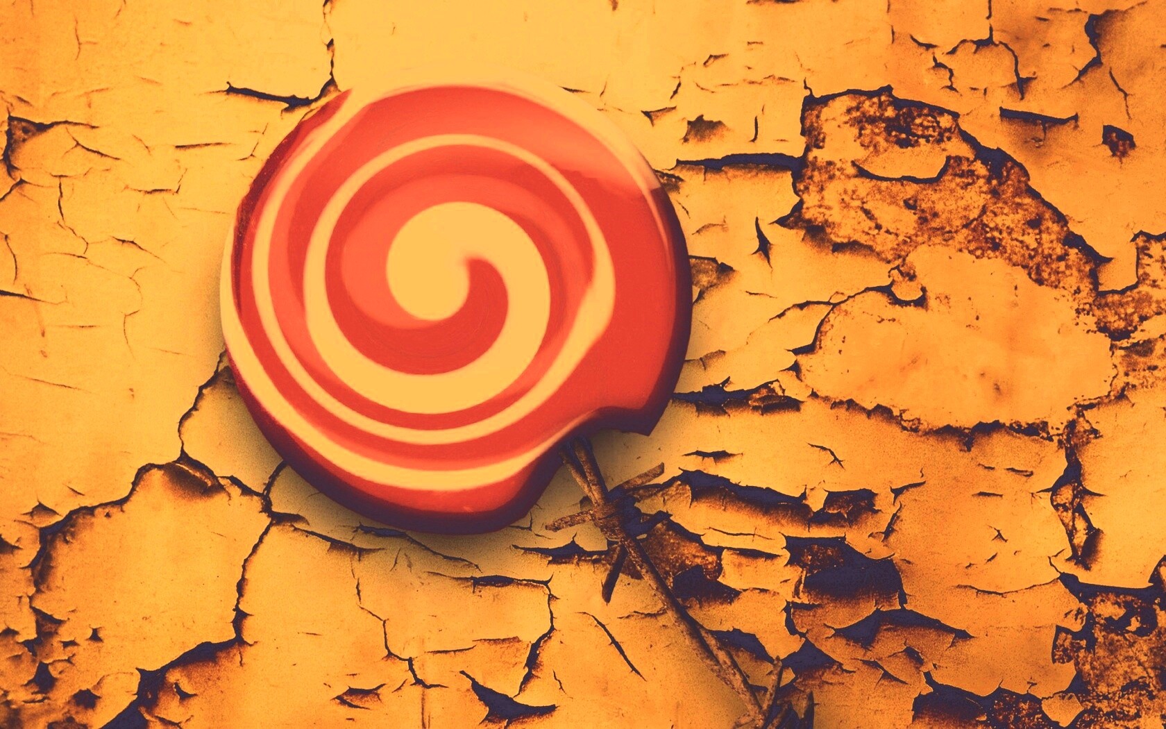 Леденец на палочке обои