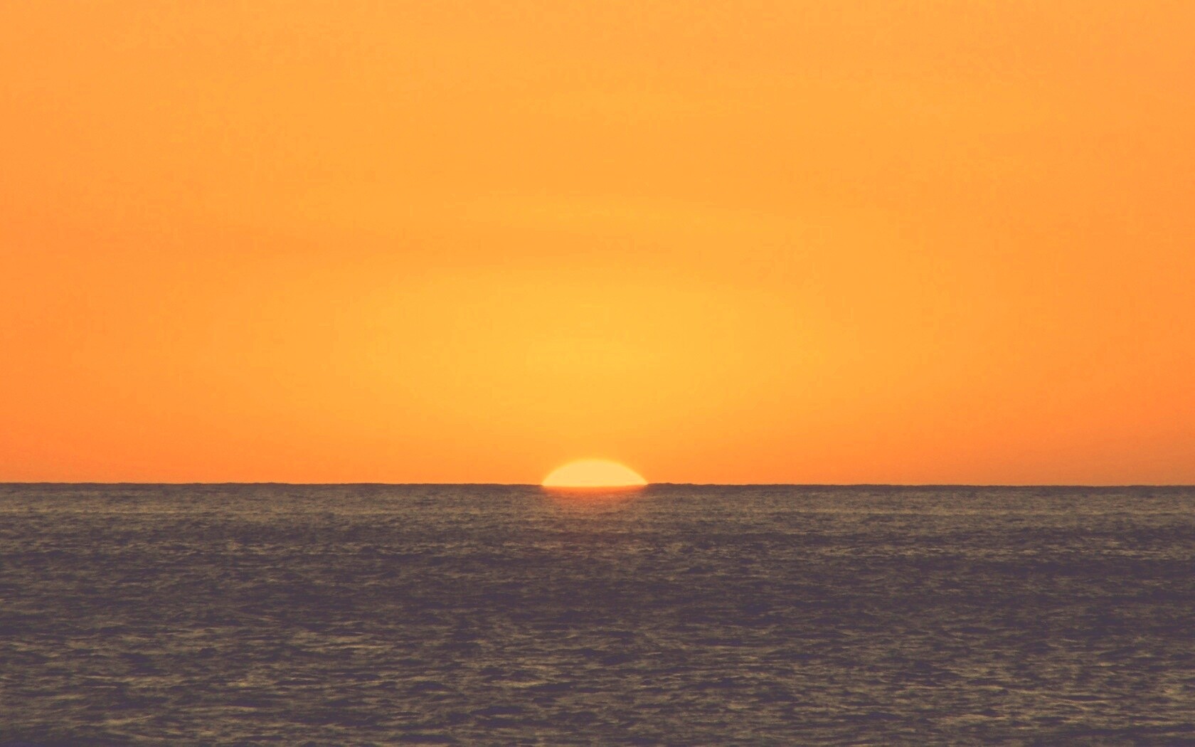 Идеальный закат обои