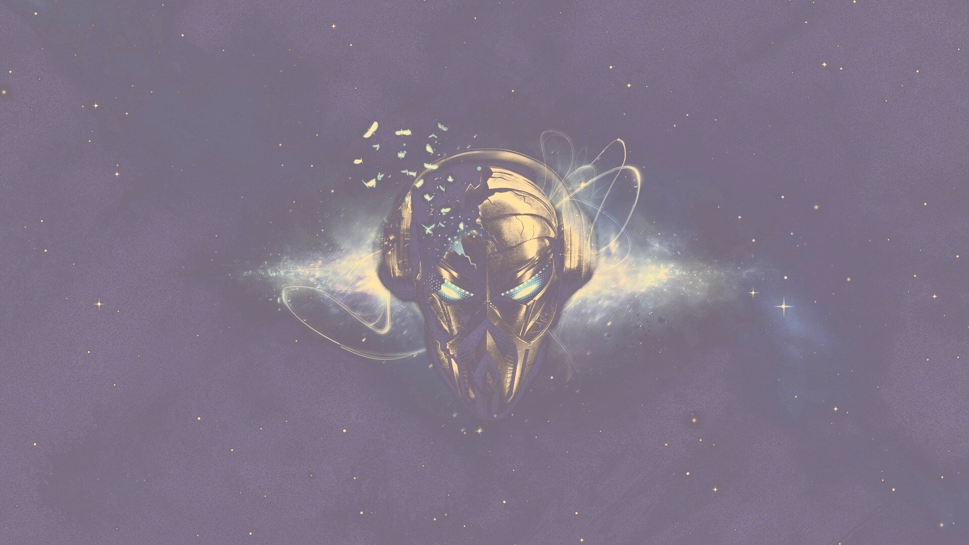 Космический логотип Пиратской Станции обои