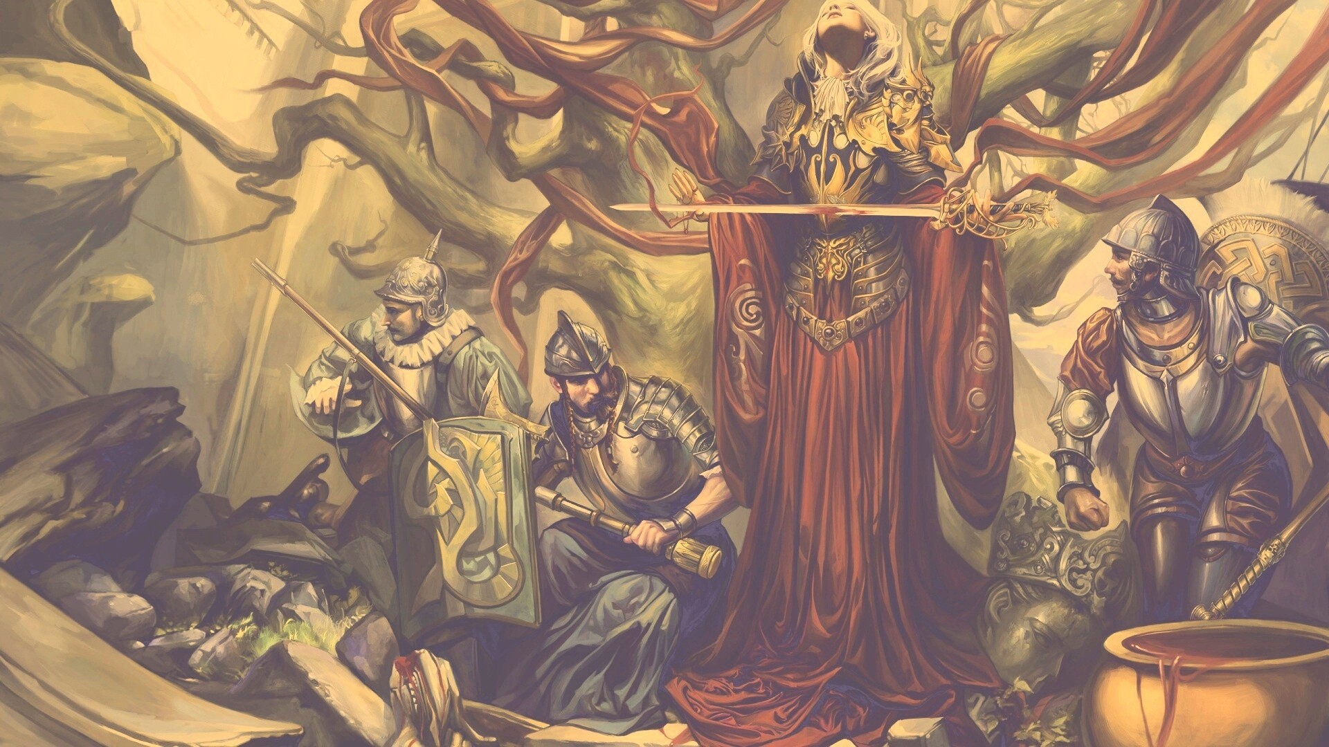 Королева с мечем обои