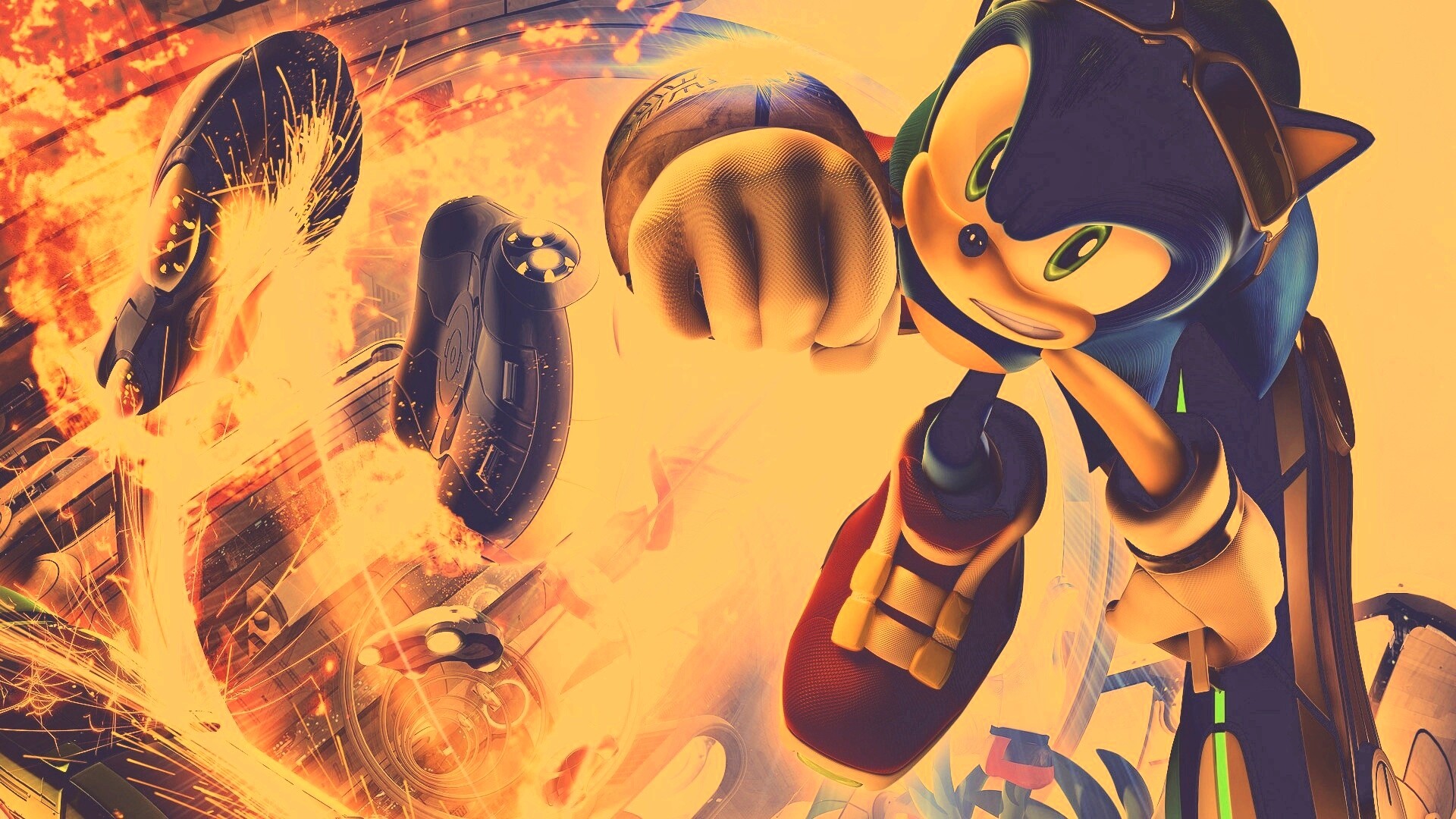 Sonic Riders обои