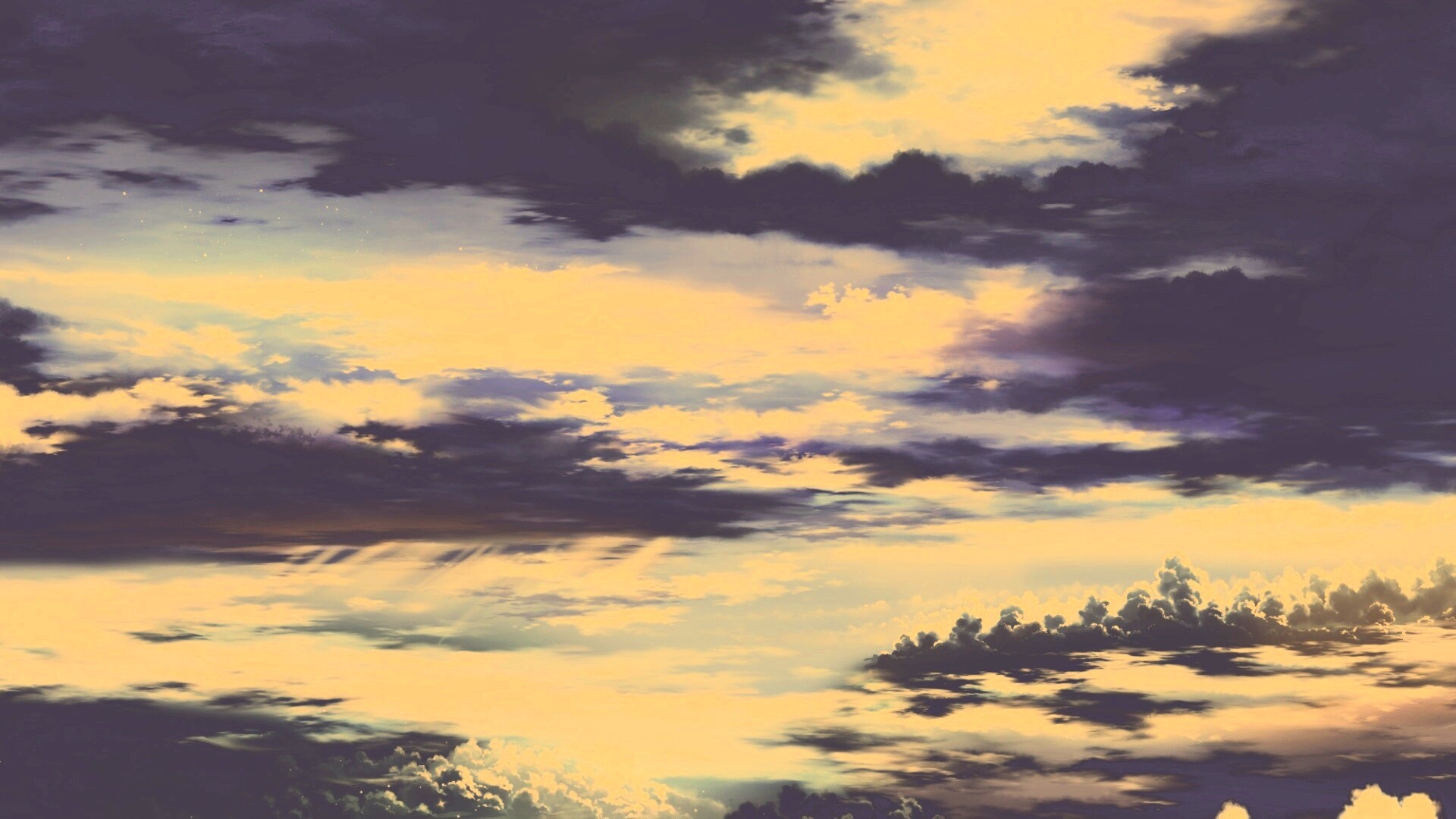 Штормовые тучи обои