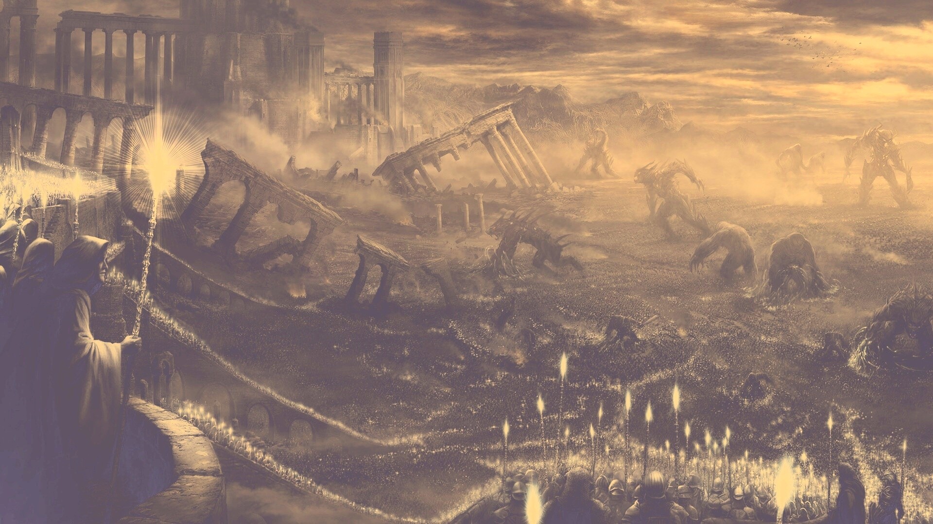 Добро против зла обои