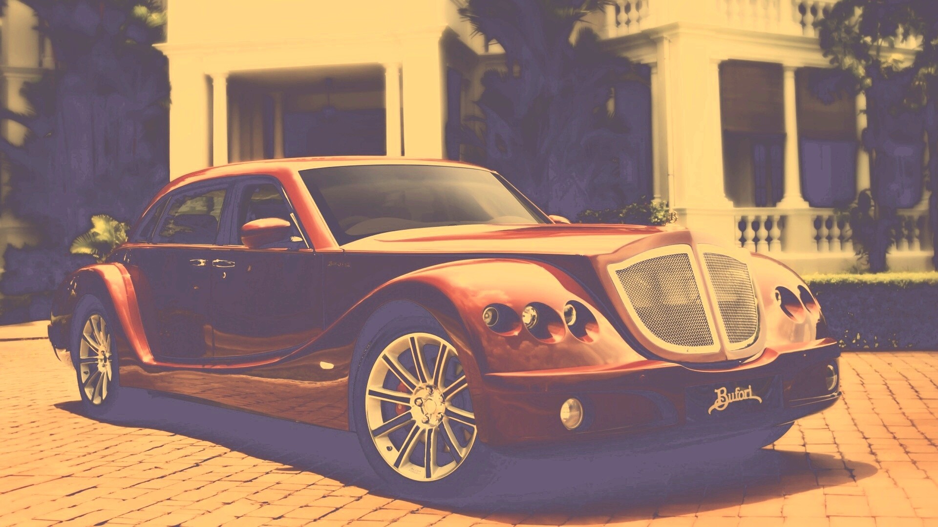 Красный Буфорд обои