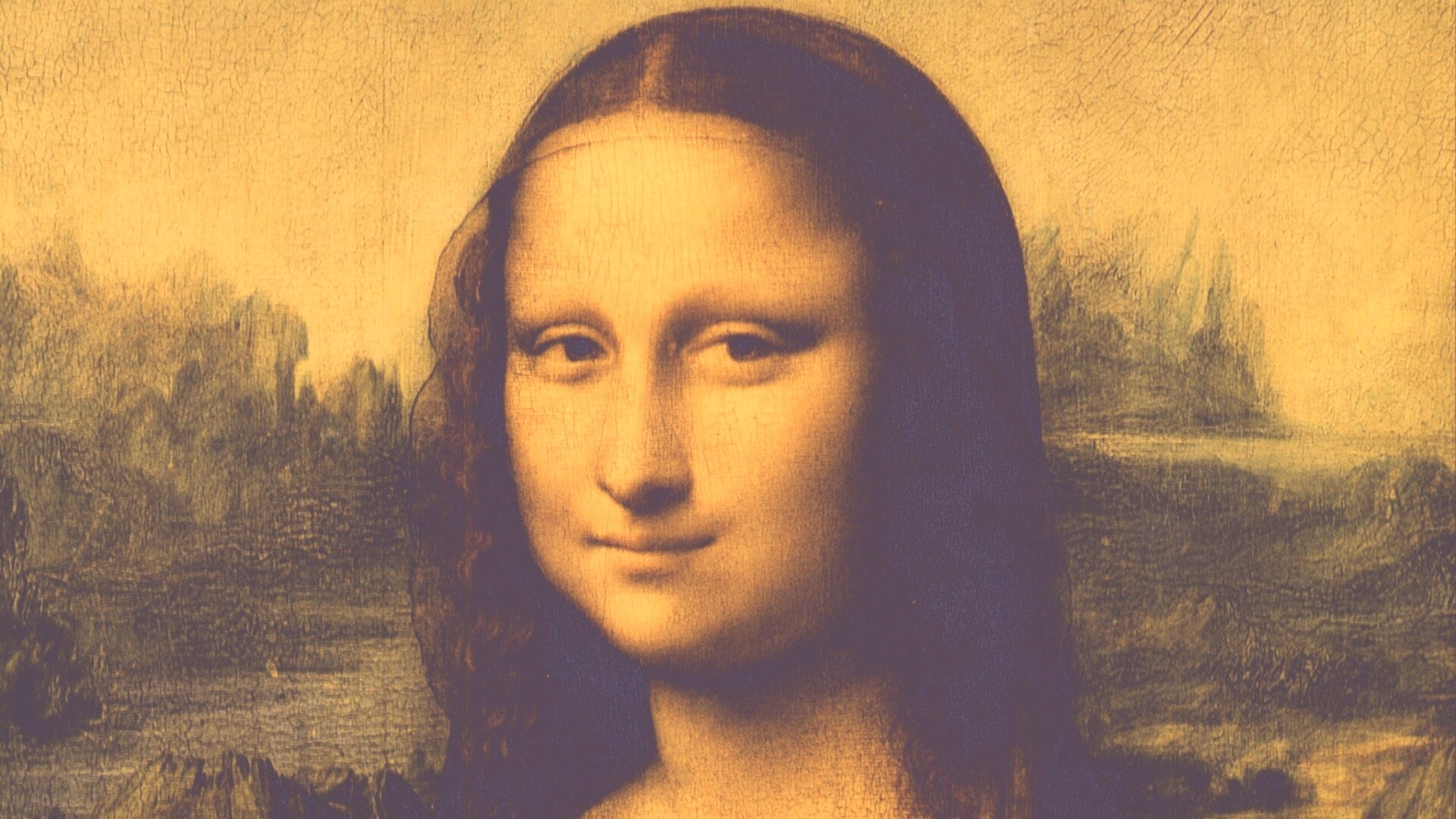 Картина Мона Лиза обои