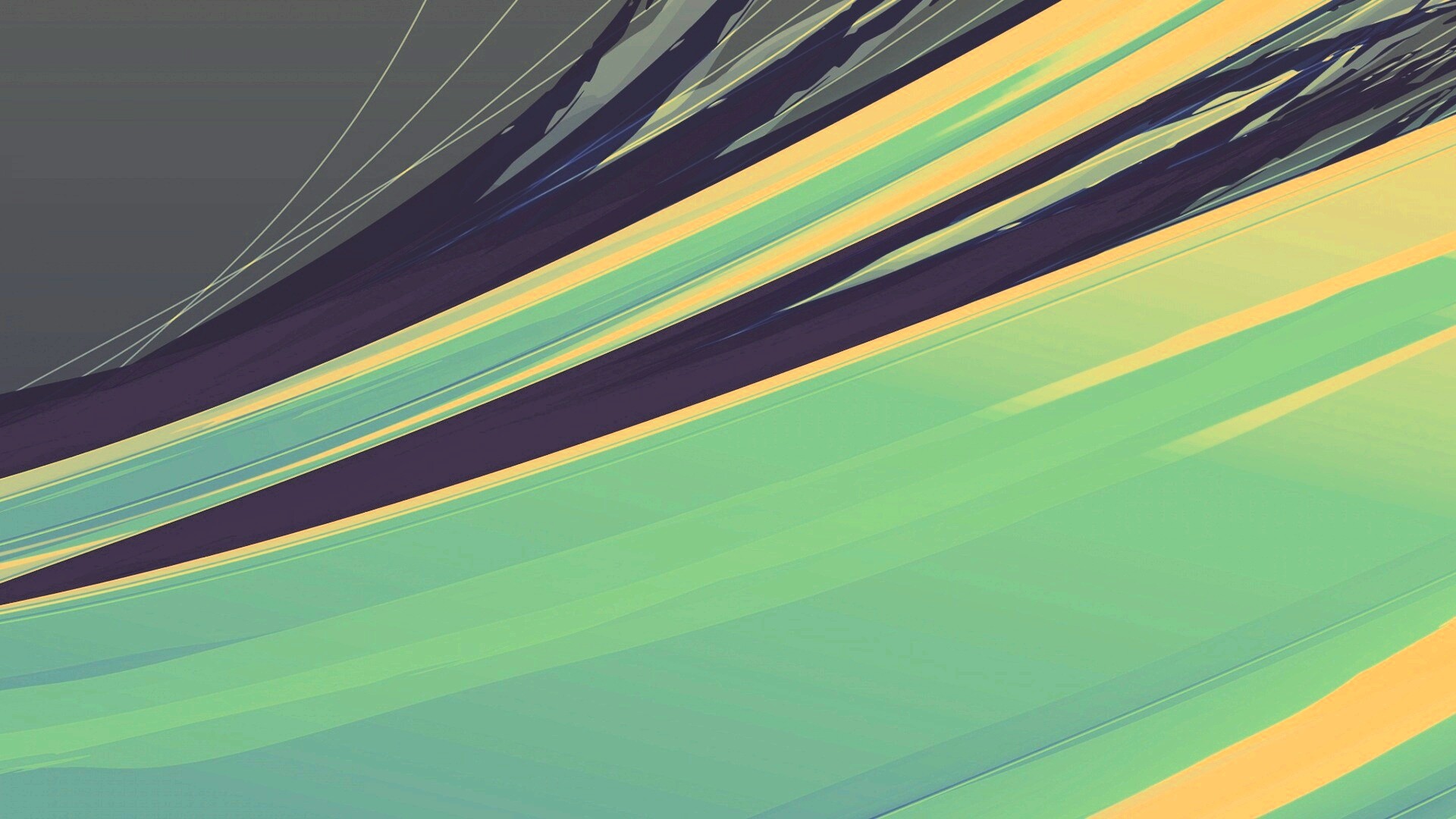 Синие и голубые линии обои