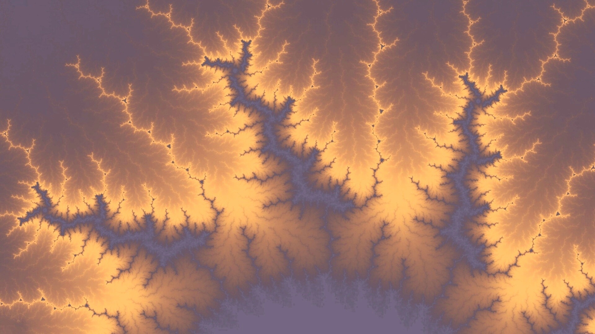 Огненные молнии обои