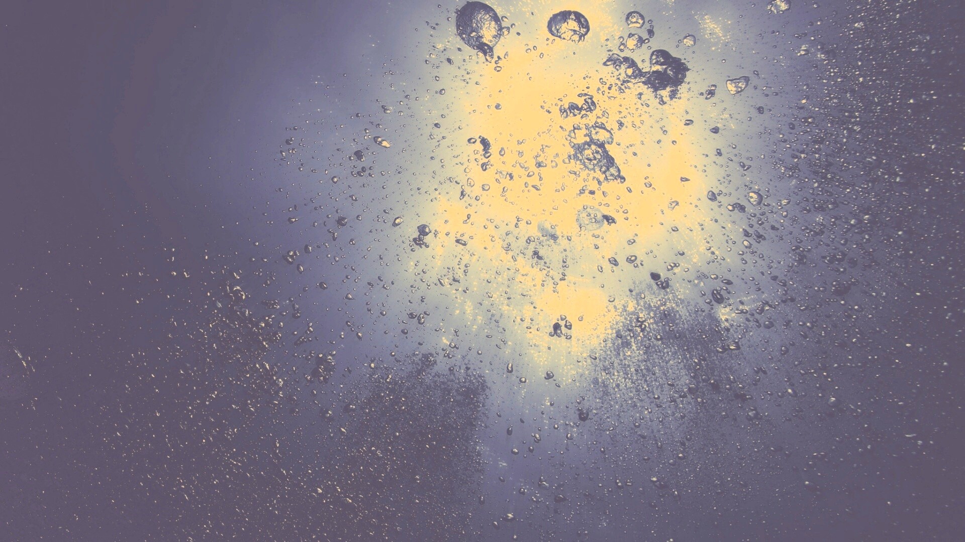 Всплывающие пузыри обои