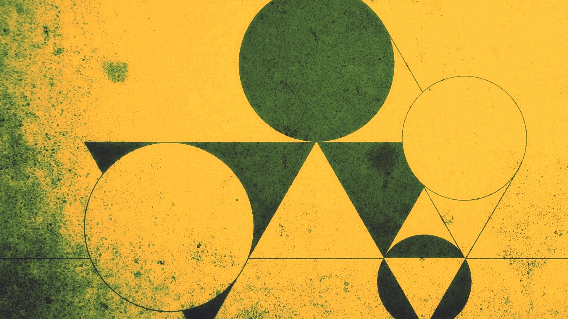 Структура из геометрических фигур обои