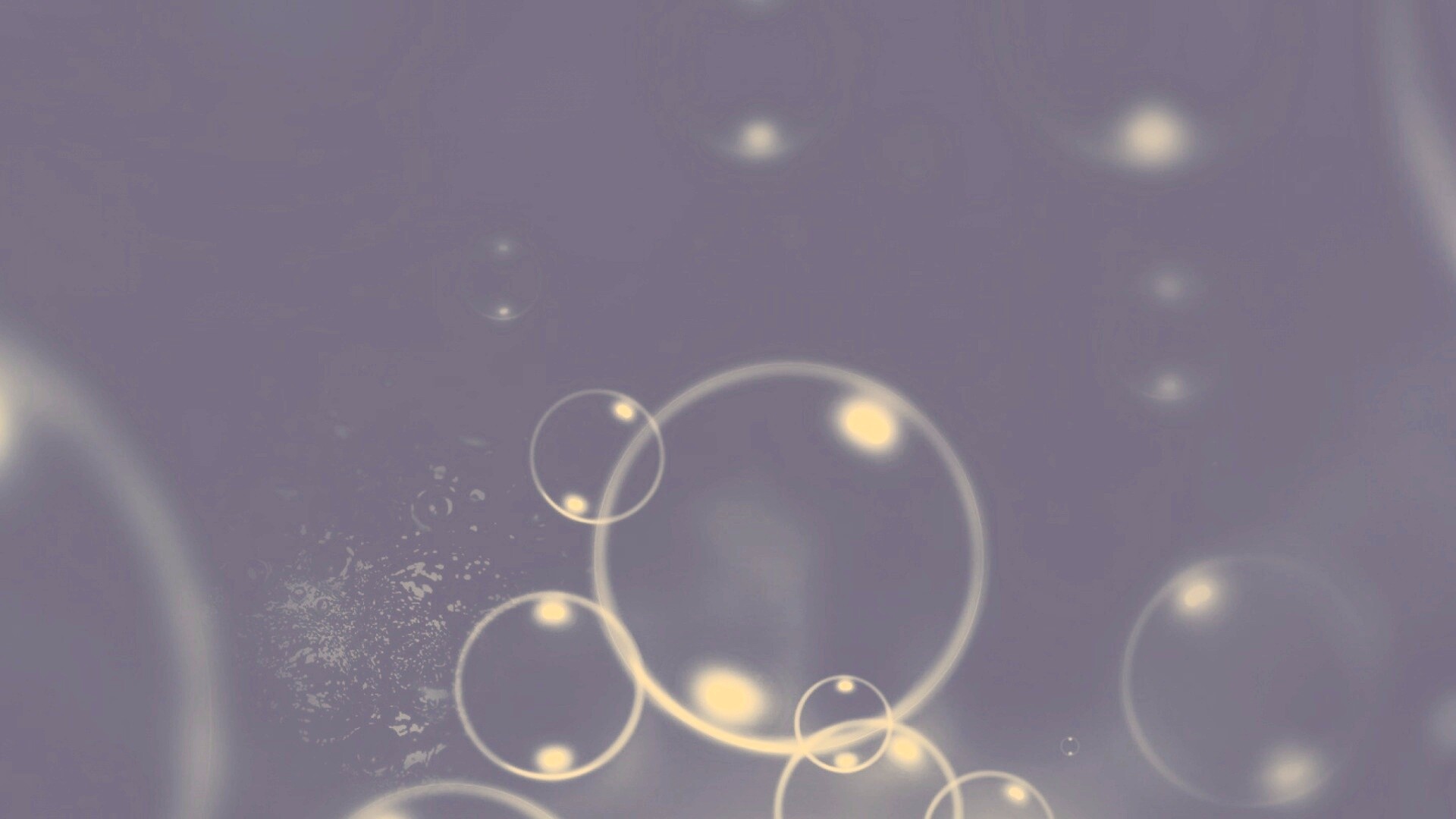 Пузыри в темной воде обои