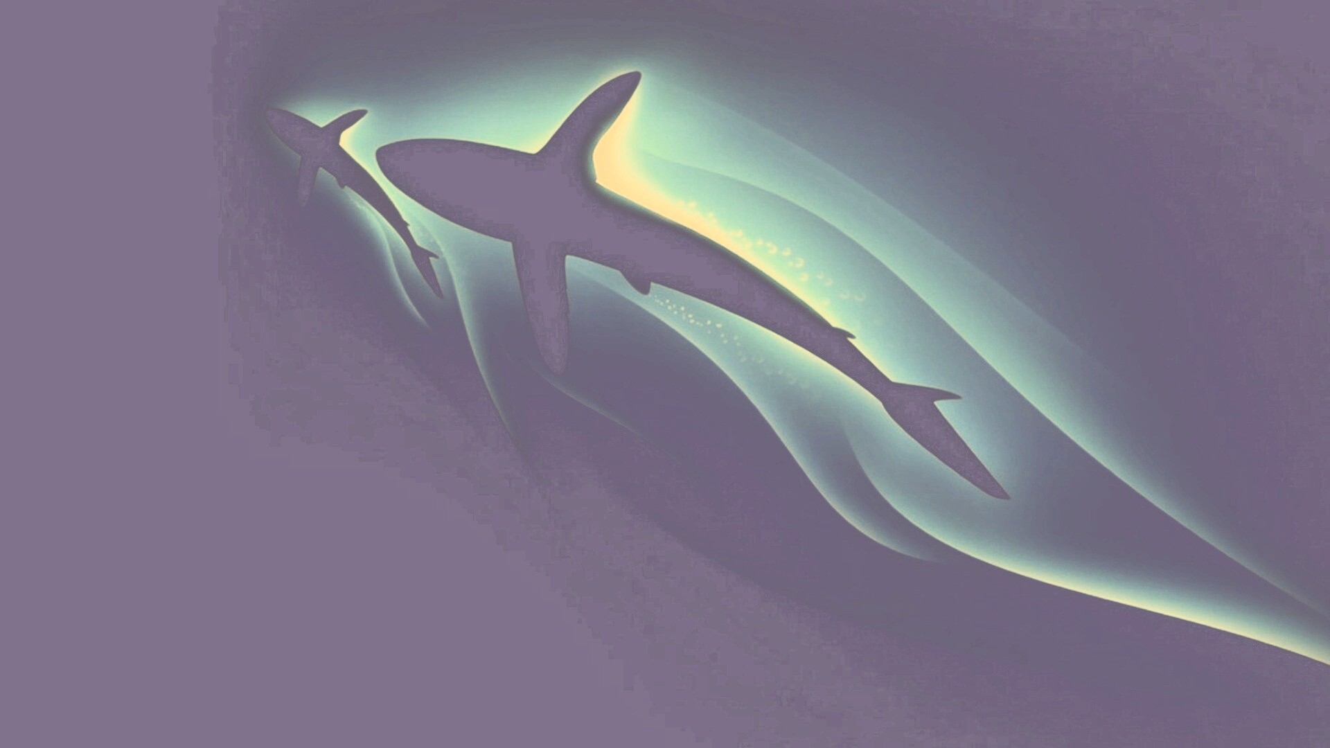 Рыбы в глубине обои