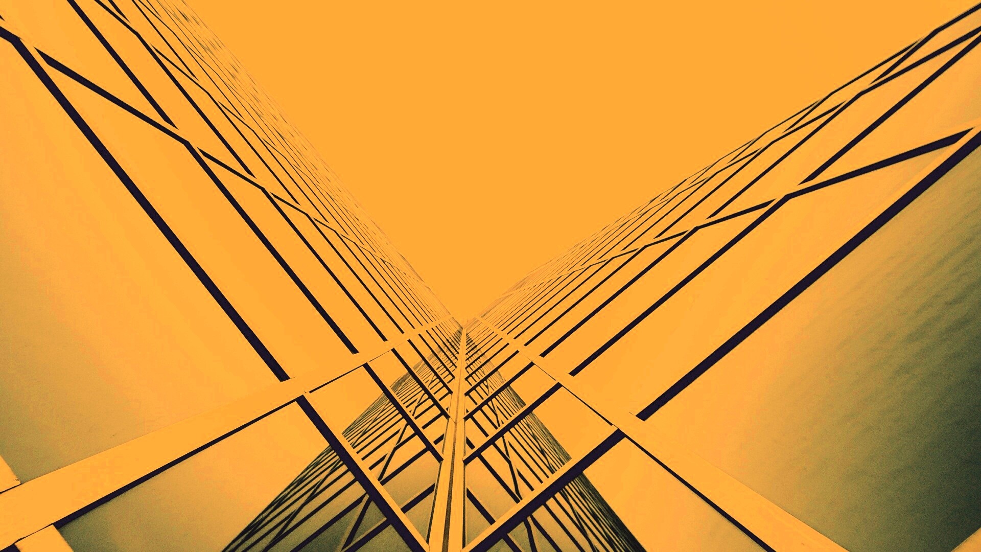 Стекло и сталь обои