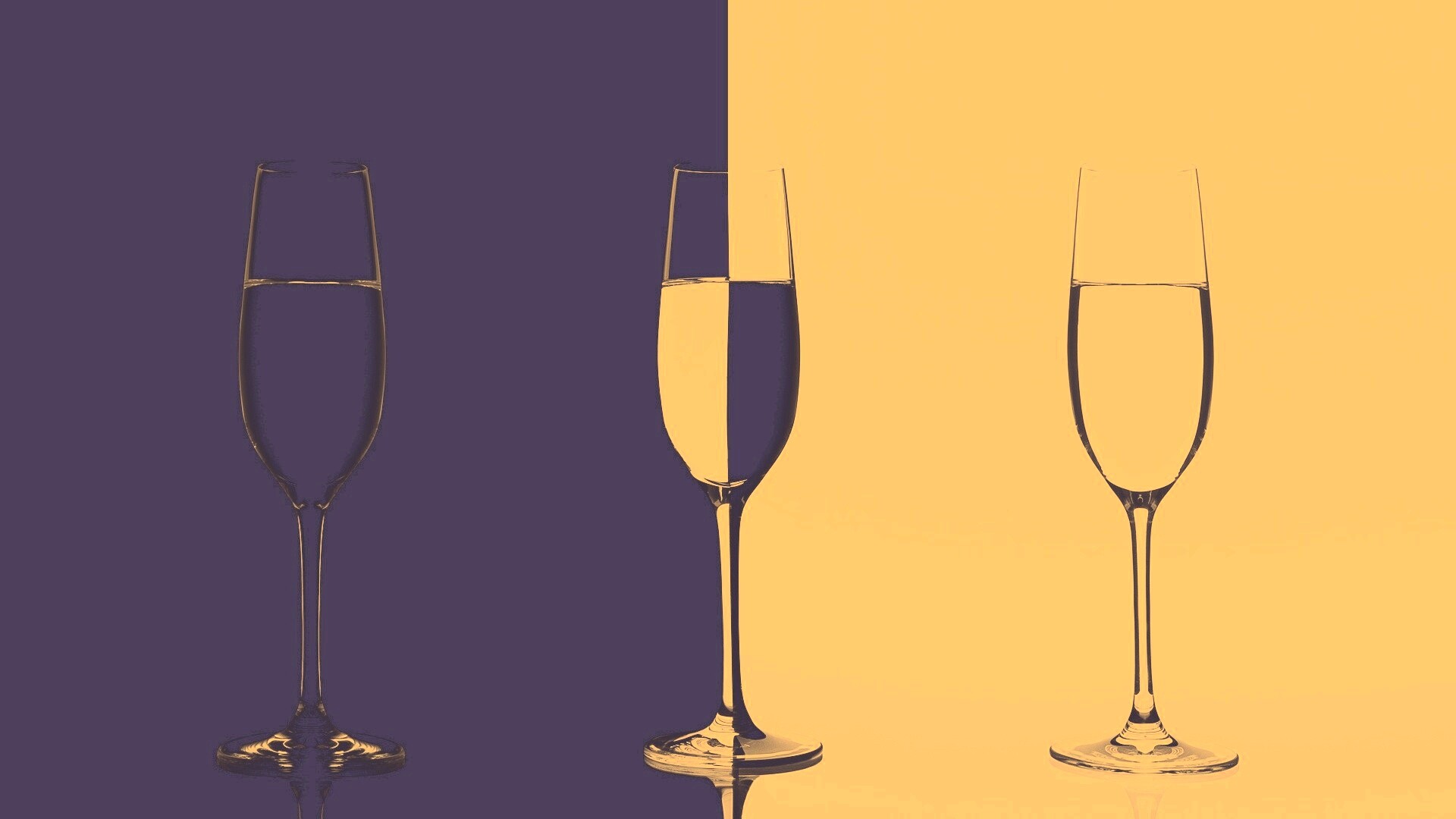 Бокалы обои