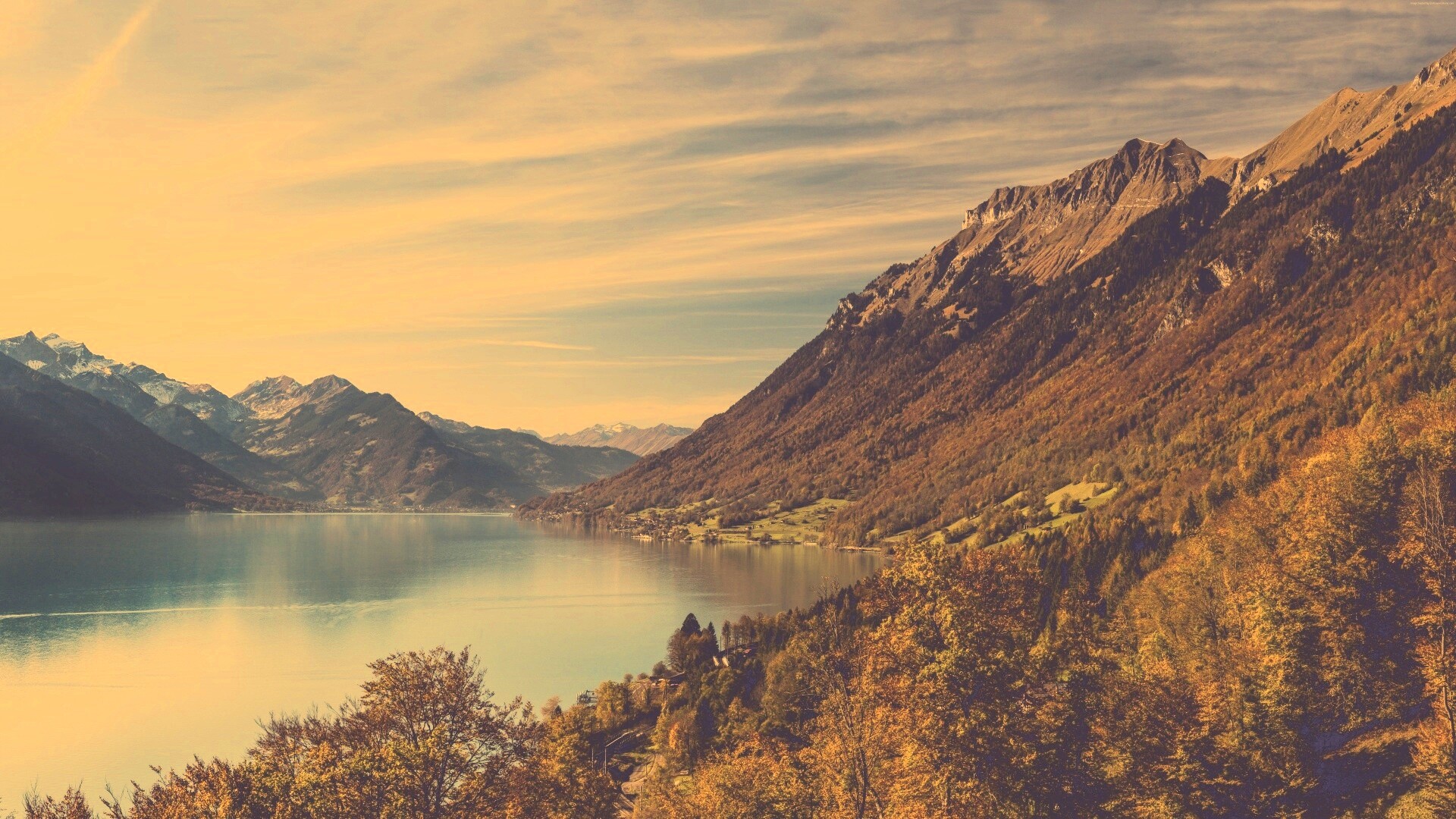 Горное озеро обои