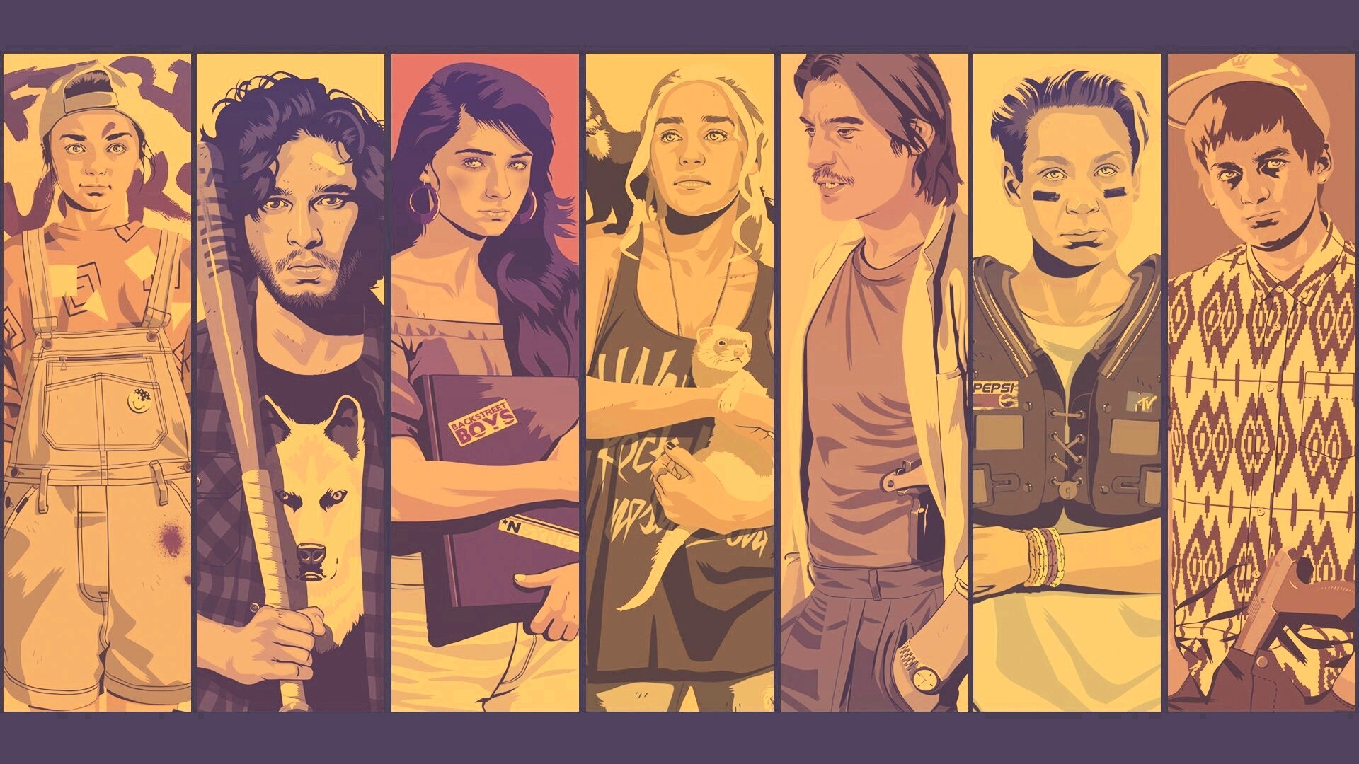 Герои Игры престолов обои