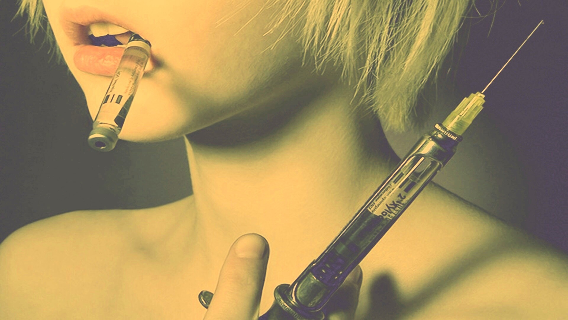 Наркоманка обои