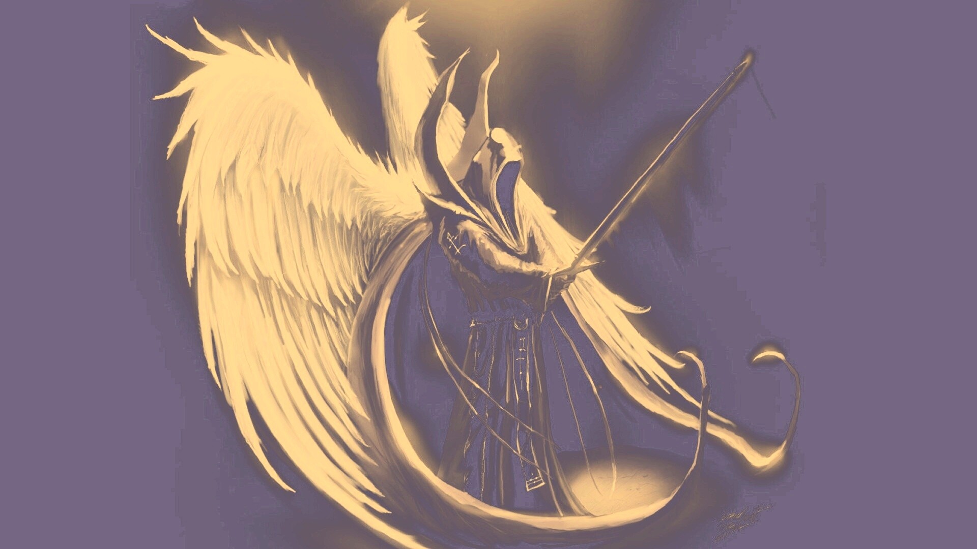 Темный ангел обои