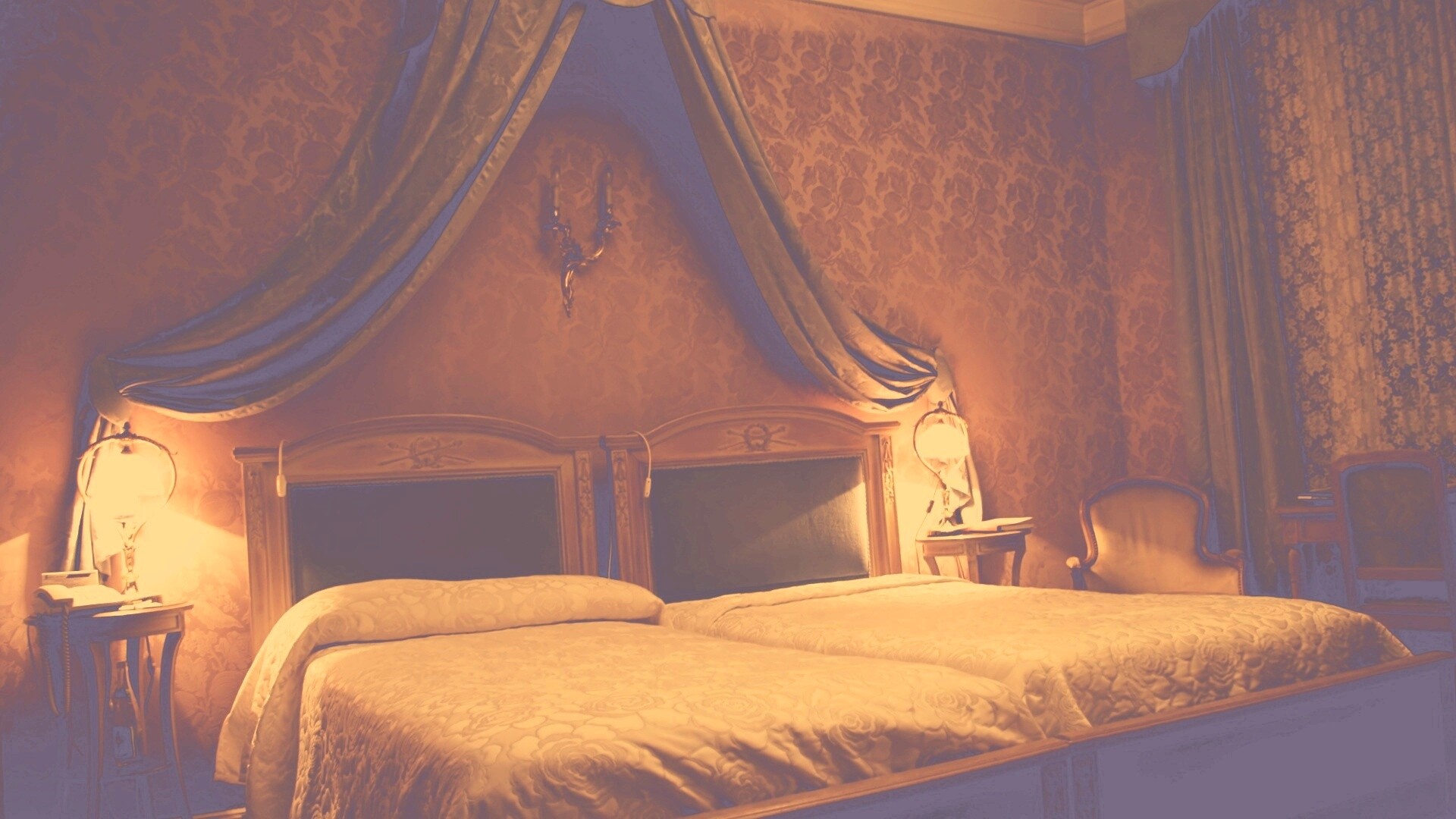 Спальня обои