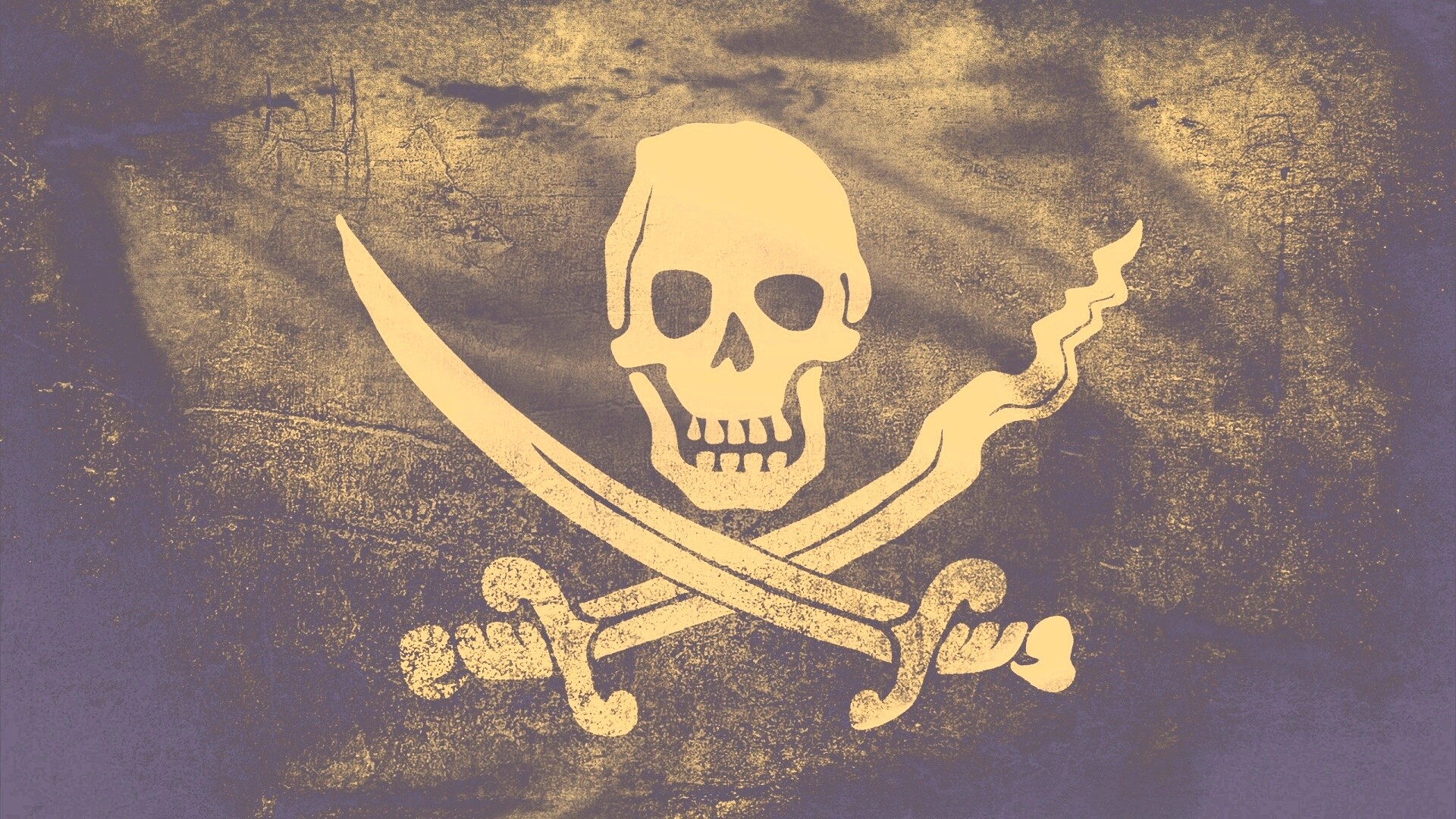 Пиратский флаг обои