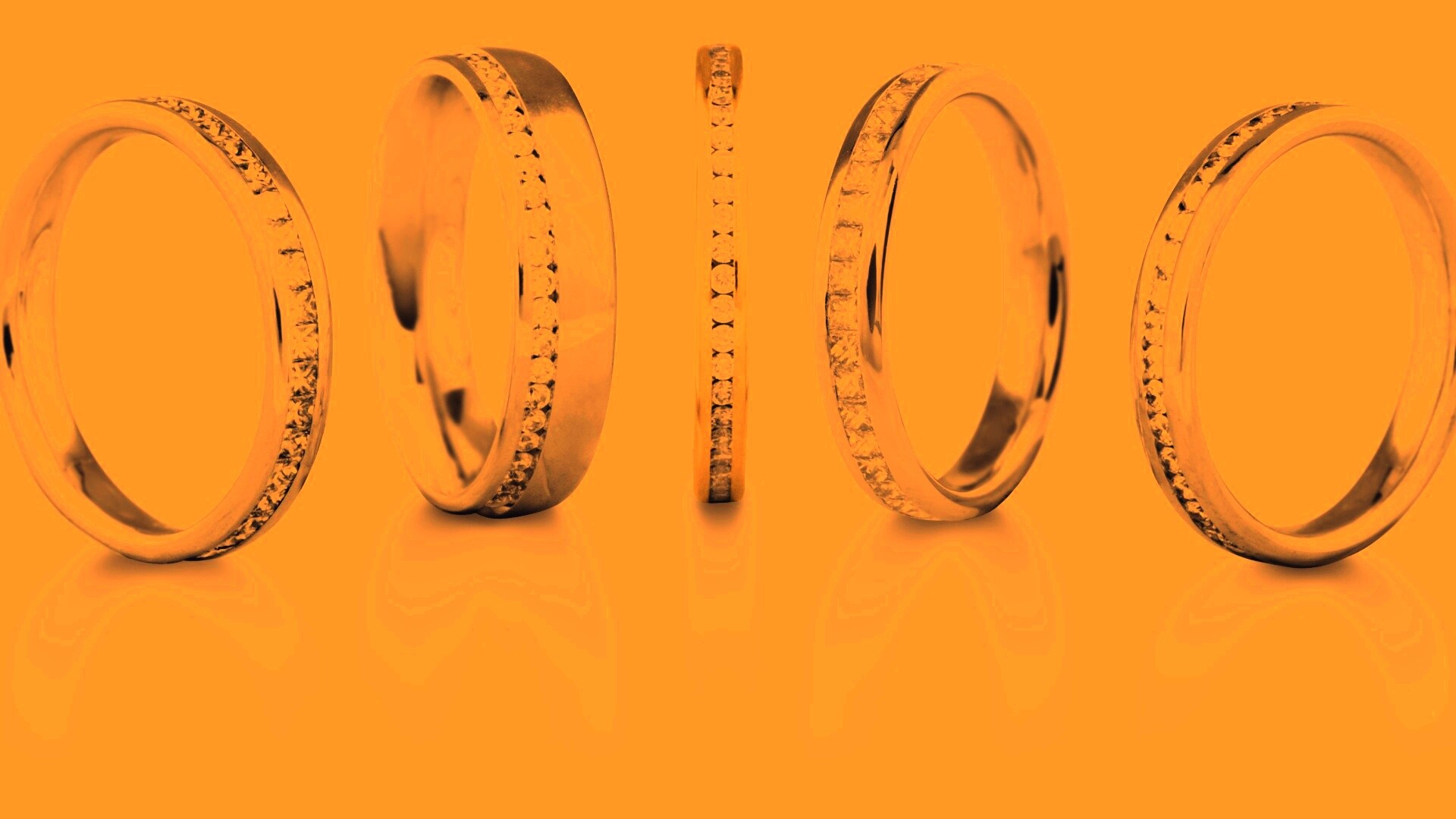 Кольца обои