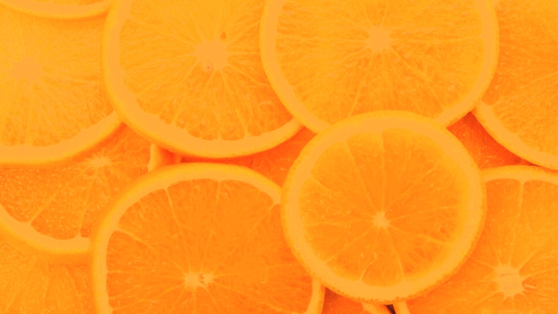 Апельсиновые дольки обои