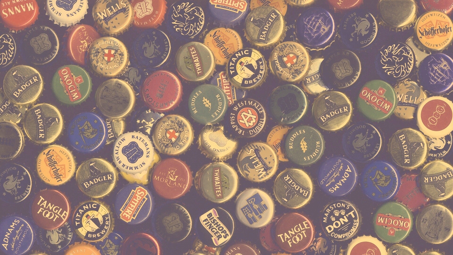Пивные пробки обои