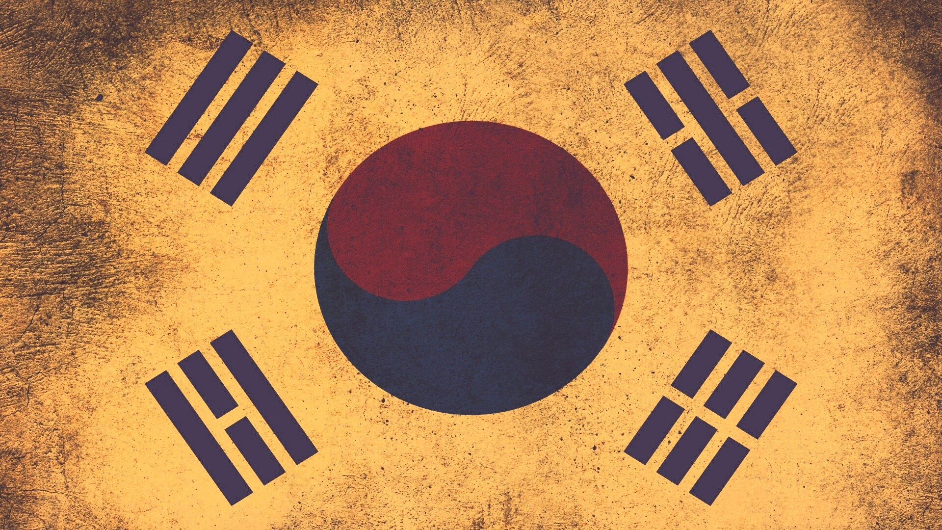 Флаг Кореи обои