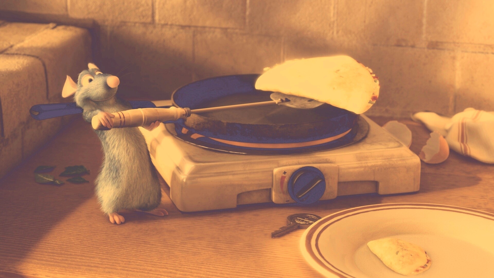 Рататуй у плиты обои