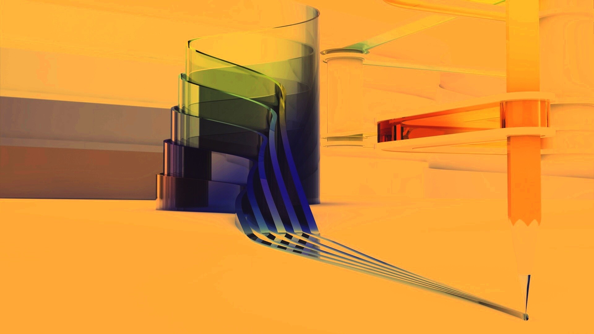 Фантазия карандаша обои