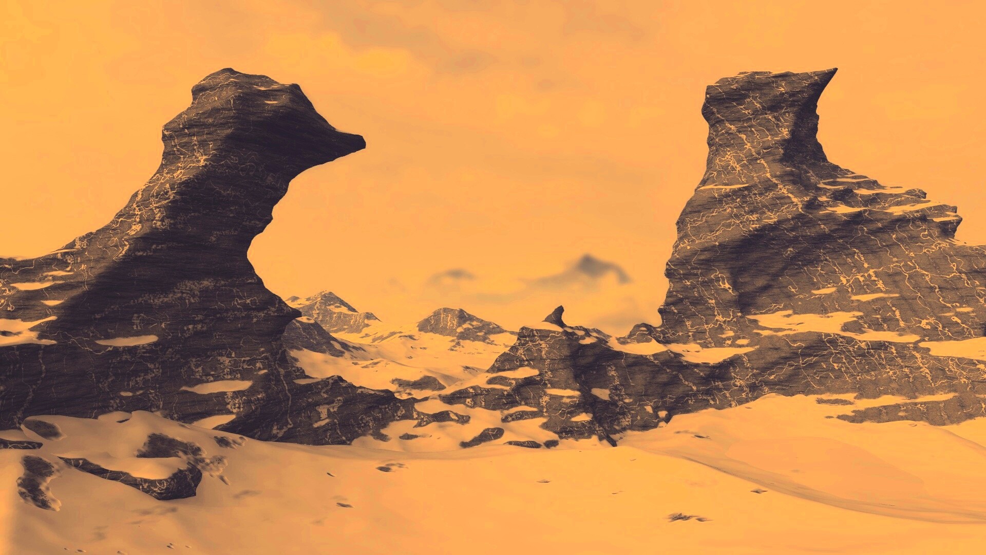 Ледяной мир обои