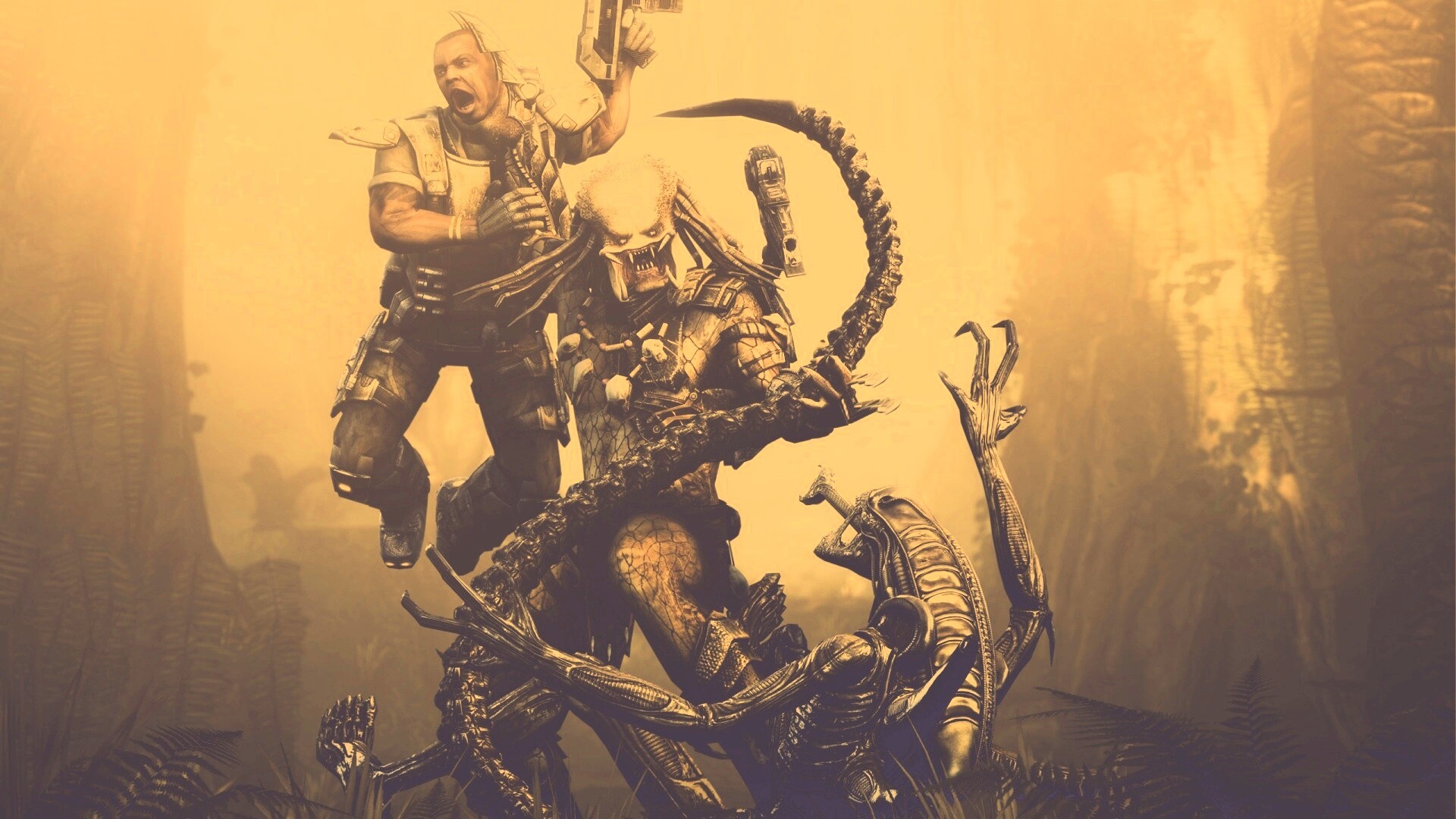 Alien vs Predator 2 обои