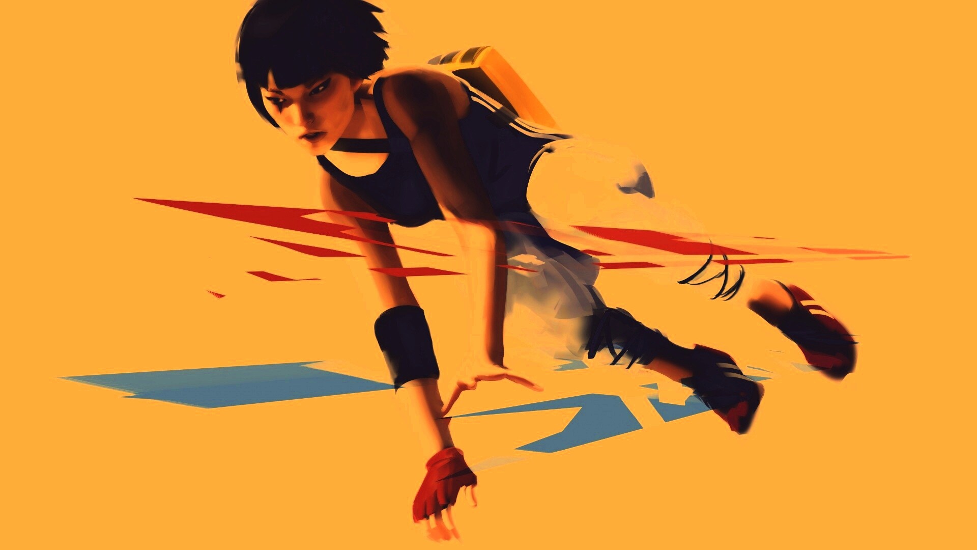 Фейт в прыжке обои