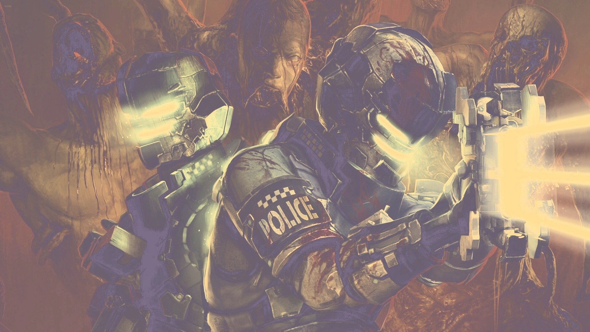 Dead Space полиция обои