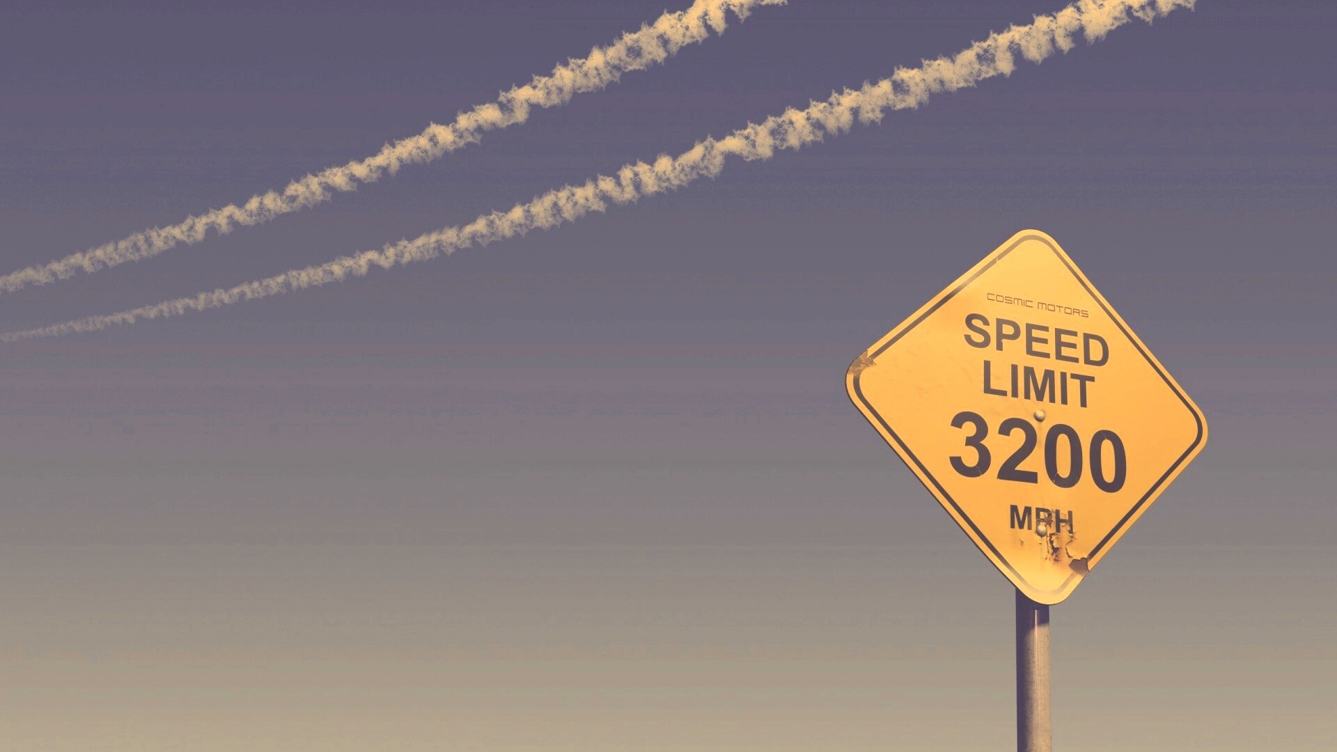 Знак ограничения скорости обои