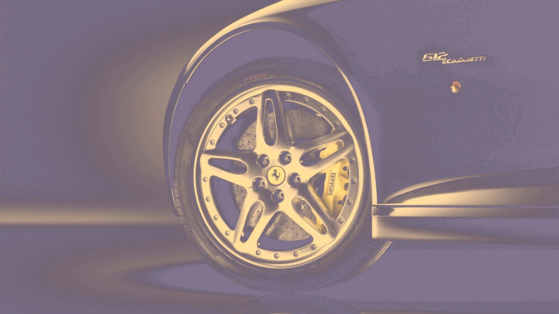 Колесо Scaglietti 612 обои