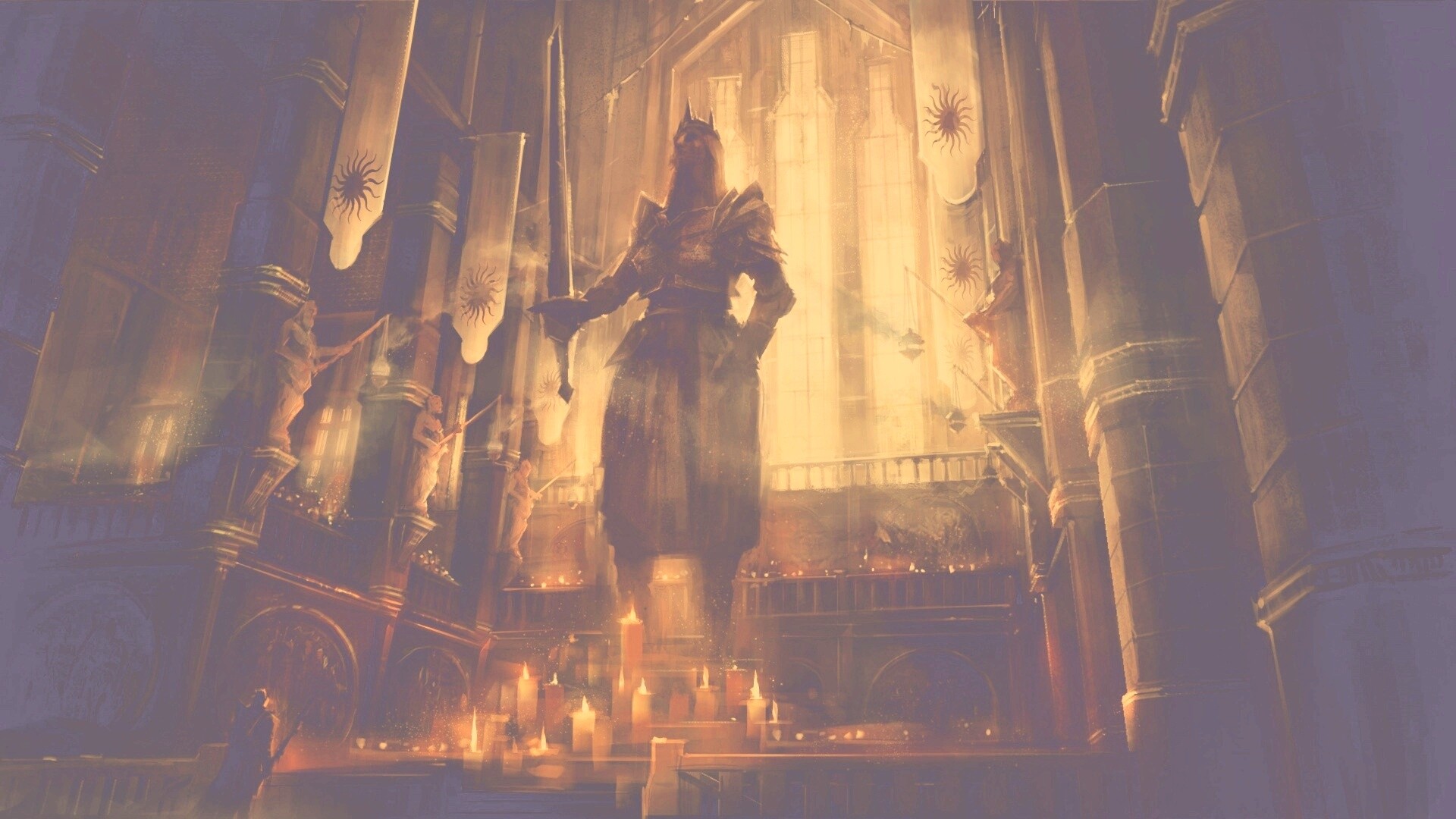 Алтарь из Dragon Age обои