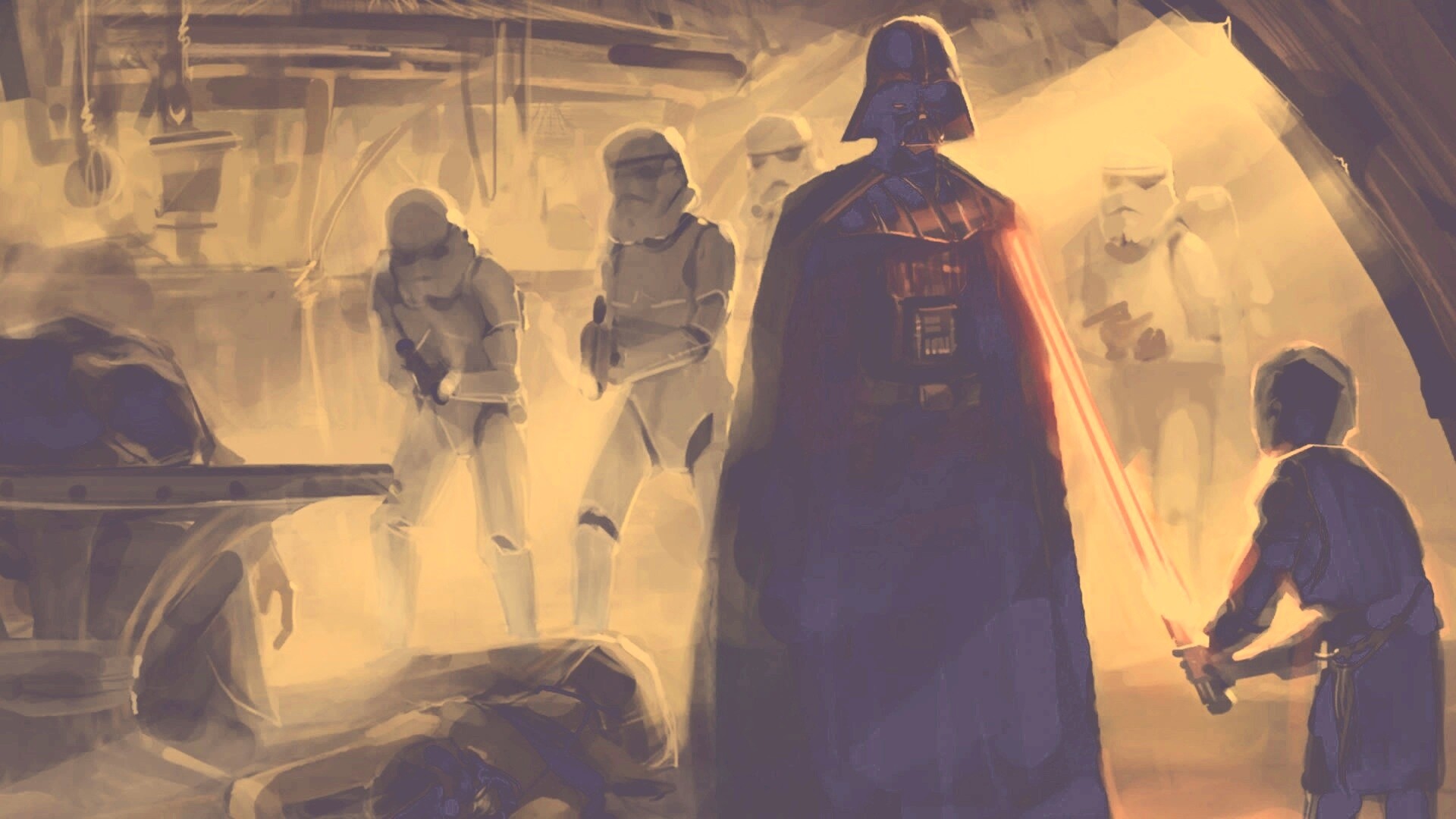 Эпизод Звездных Войн обои